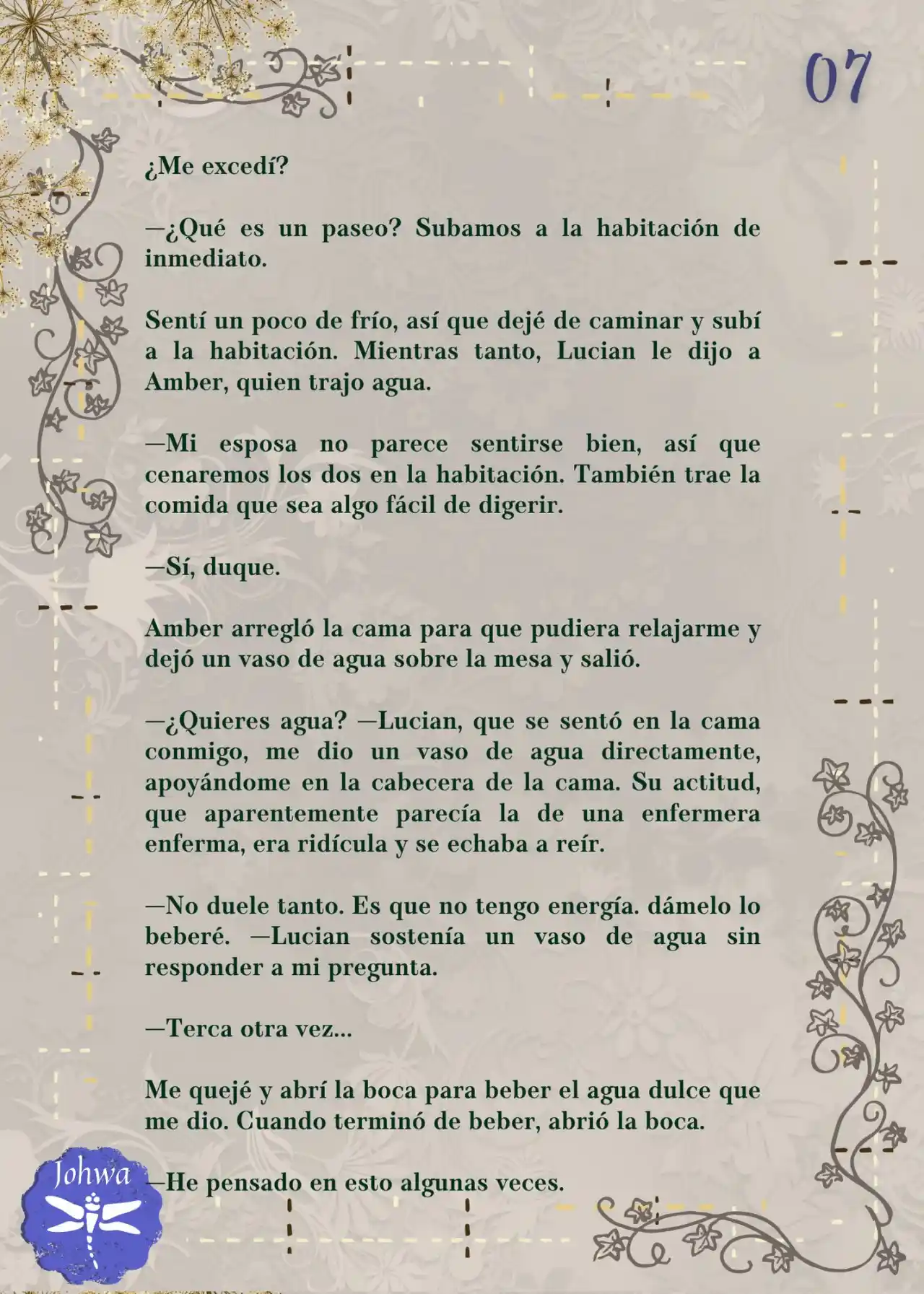 La Hermanita Del Viñedo BL (Novela) - Capítulo 187 - Página 9 - LectorTMOo