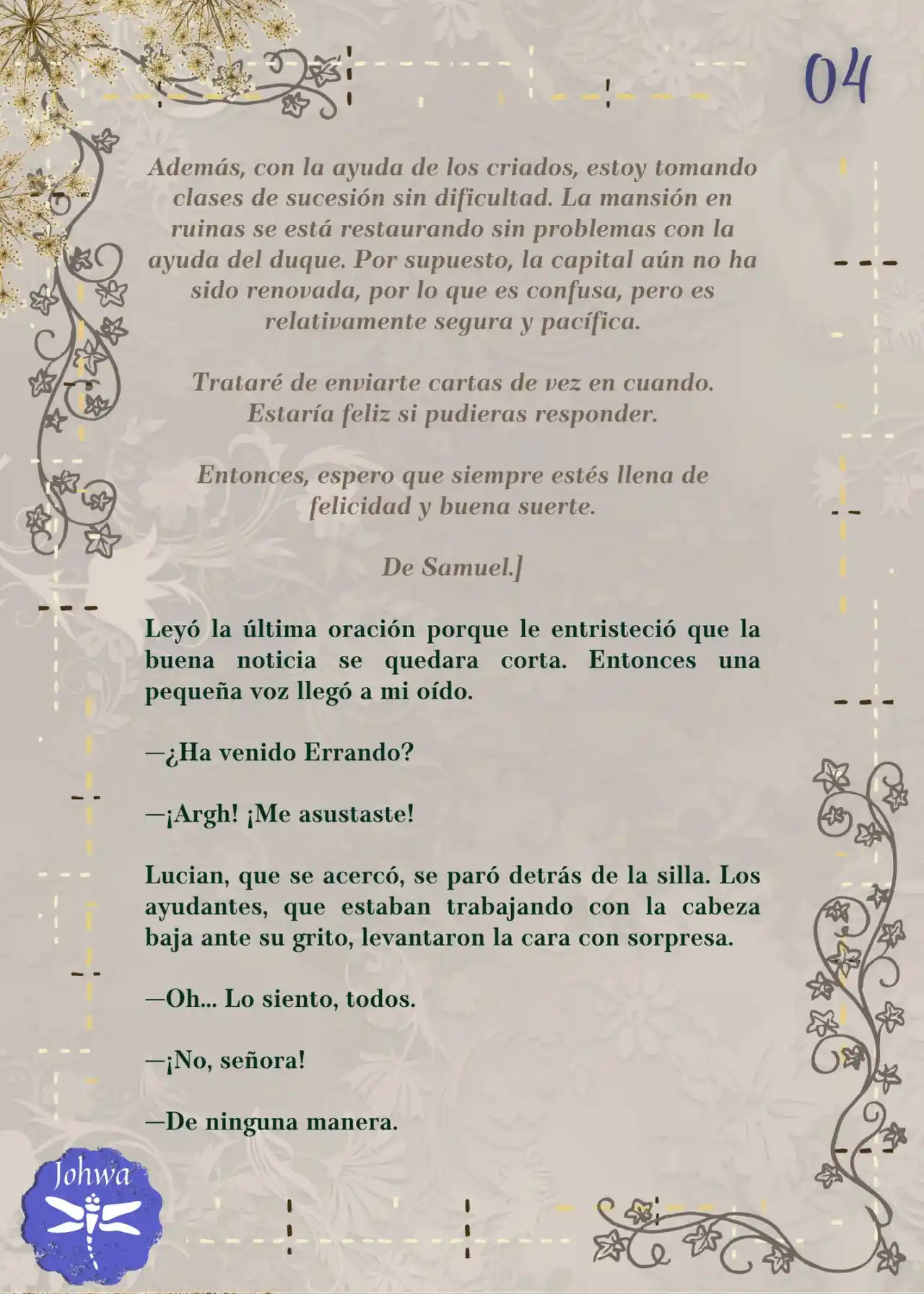 La Hermanita Del Viñedo BL (Novela) - Capítulo 189 - Página 6 - LectorTMOo