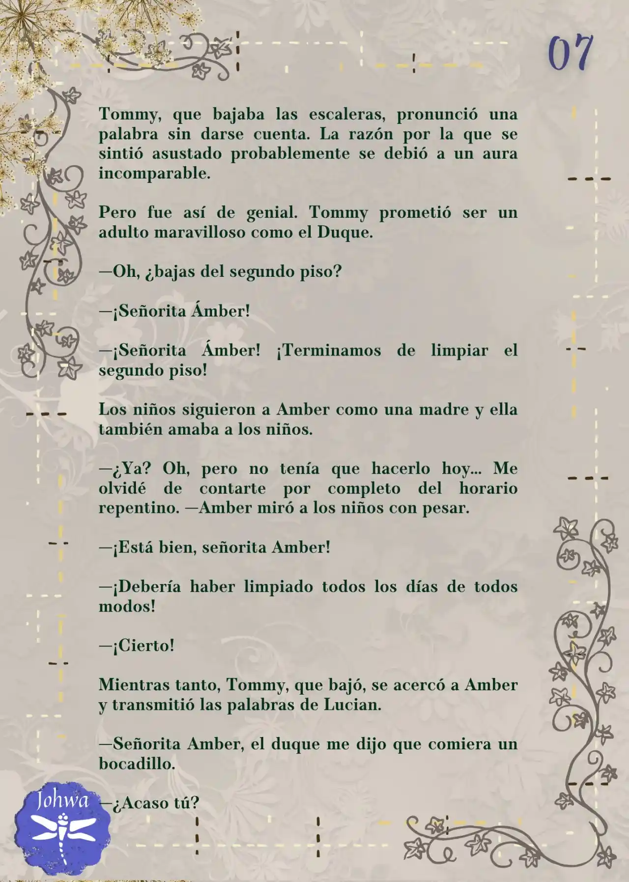 La Hermanita Del Viñedo BL (Novela) - Capítulo 190 - Página 9 - LectorTMOo