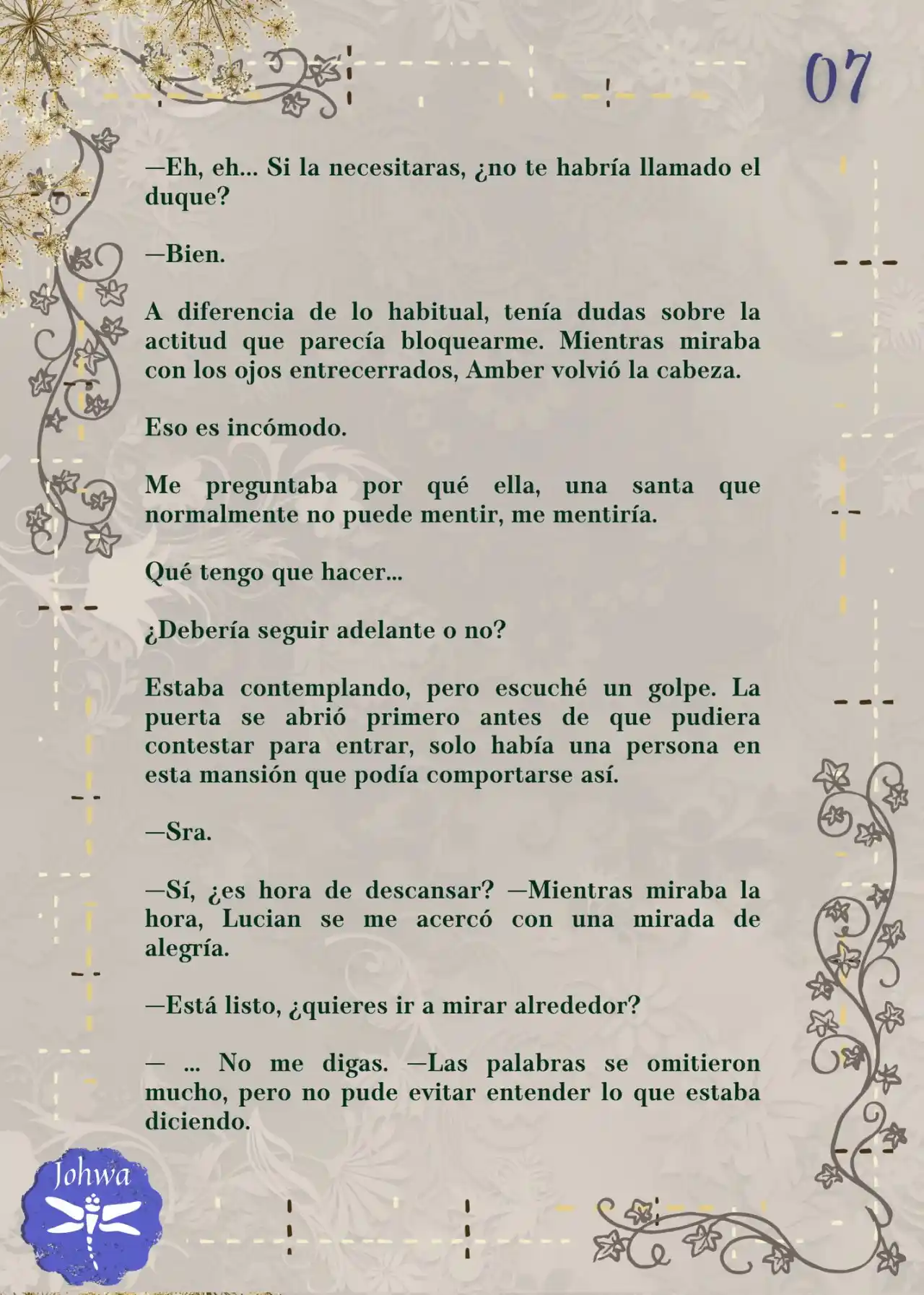 La Hermanita Del Viñedo BL (Novela) - Capítulo 191 - Página 9 - LectorTMOo