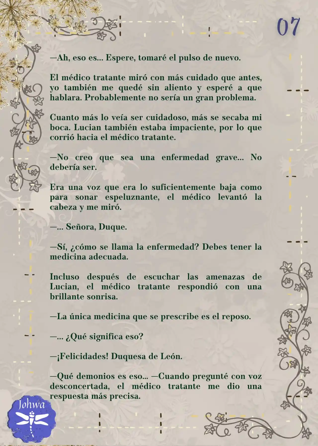 La Hermanita Del Viñedo BL (Novela) - Capítulo 195 - Página 9 - LectorTMOo