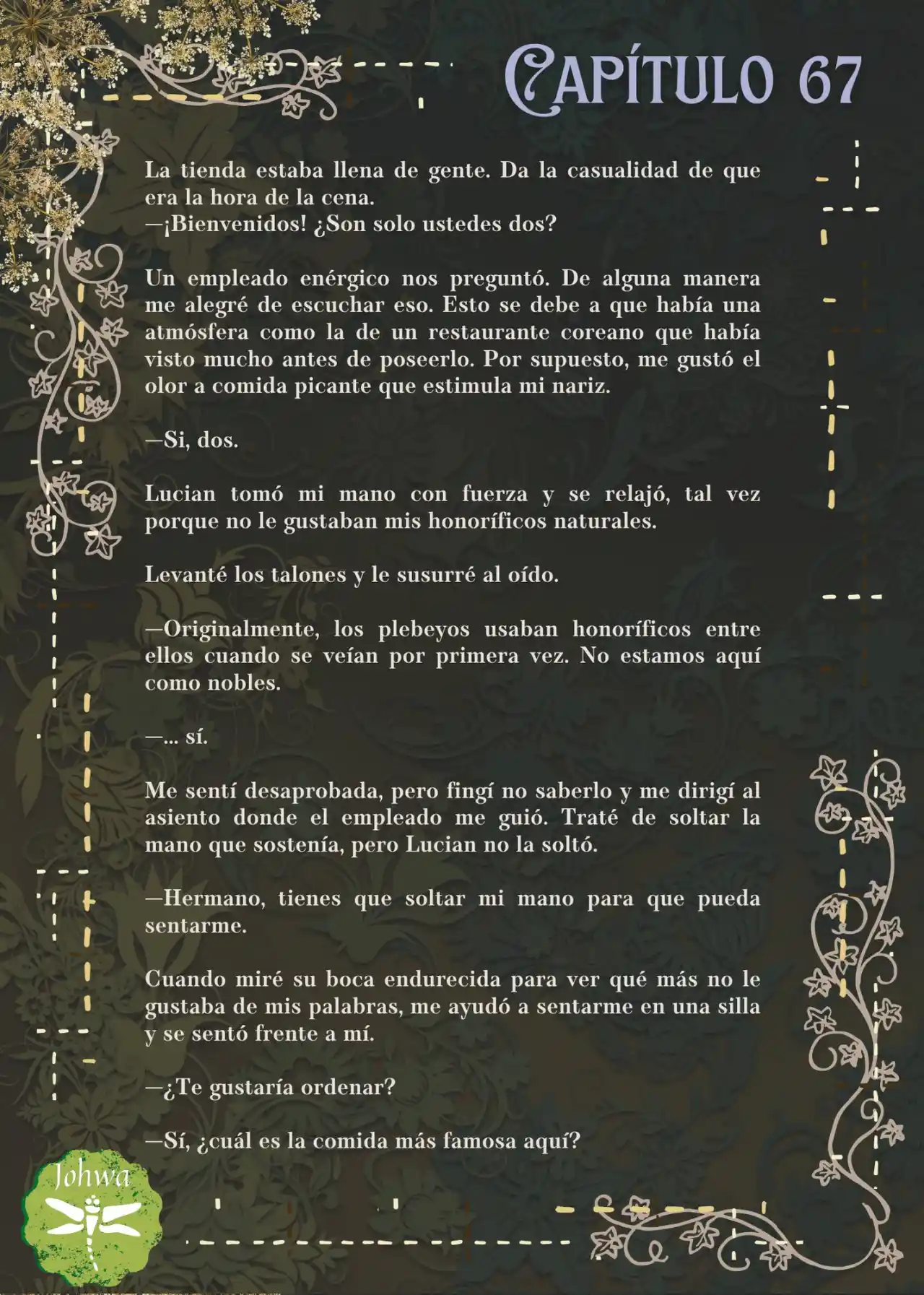 La Hermanita Del Viñedo BL (Novela) - Capítulo 67 - Página 6 - LectorTMOo