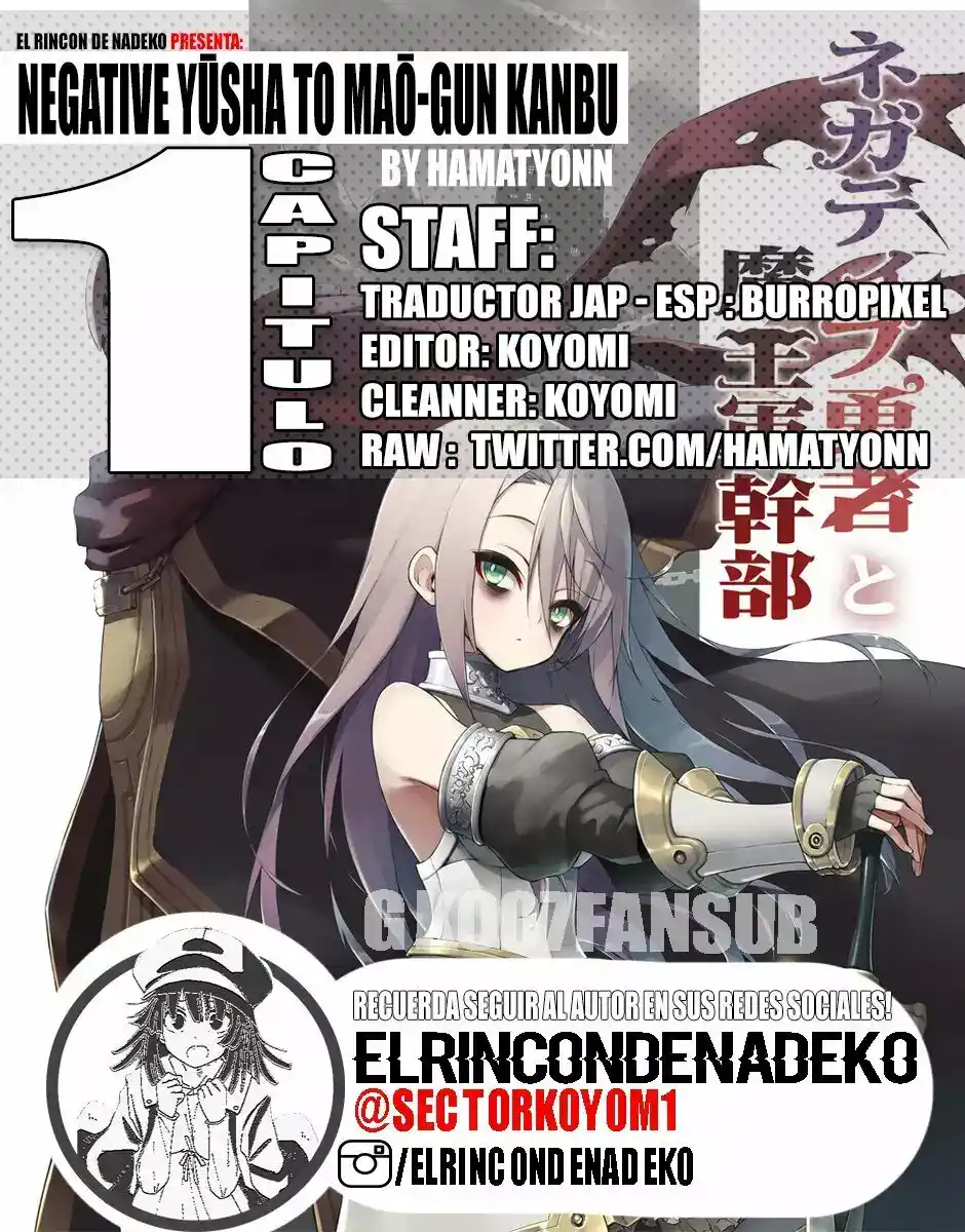 La Heroína Negativa Y El General Del Rey Demonio - Capítulo 1 - Página 1 - LectorTMOo