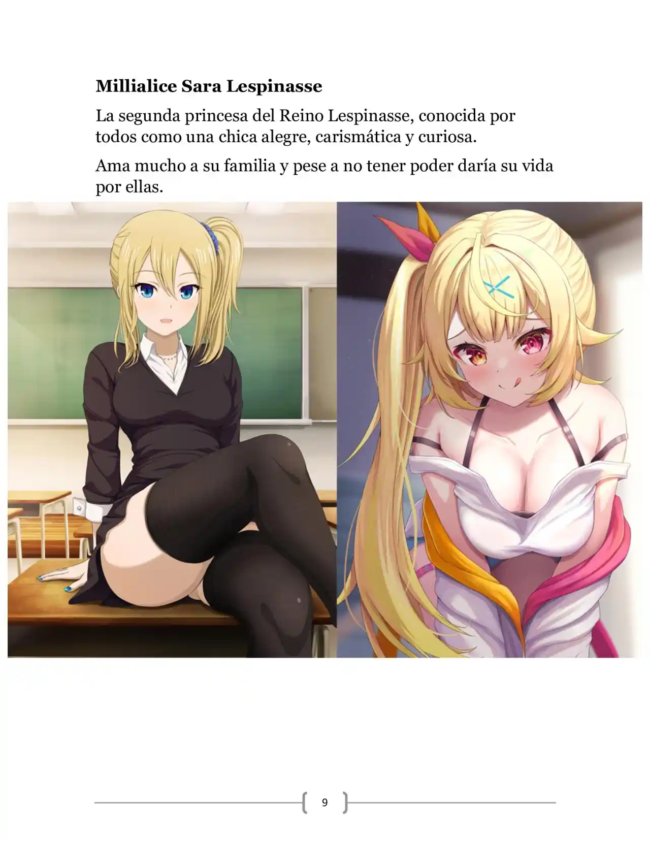 La Heroica Aventura Del Héroe Negro (Novela) - Capítulo 1 - Página 8 - LectorTMOo