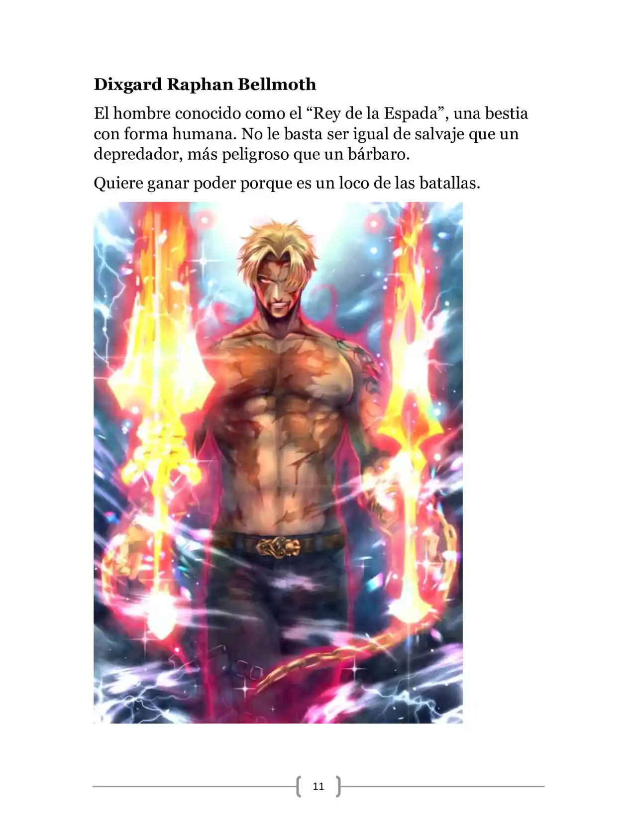 La Heroica Aventura Del Héroe Negro (Novela) - Capítulo 1 - Página 10 - LectorTMOo