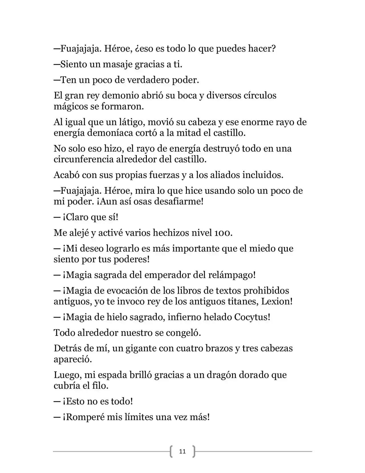 La Heroica Aventura Del Héroe Negro (Novela) - Capítulo 1 - Página 22 - LectorTMOo