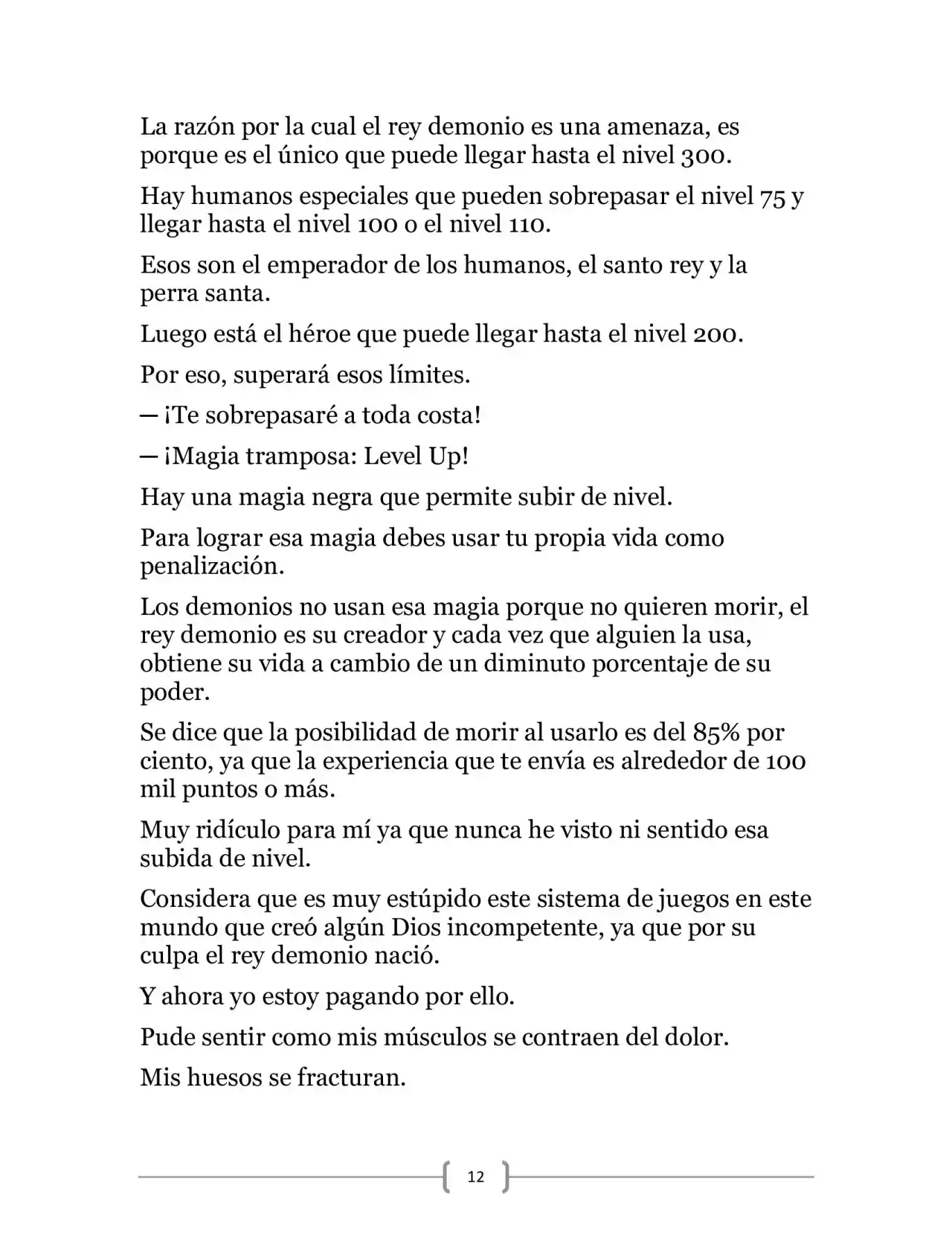 La Heroica Aventura Del Héroe Negro (Novela) - Capítulo 1 - Página 23 - LectorTMOo
