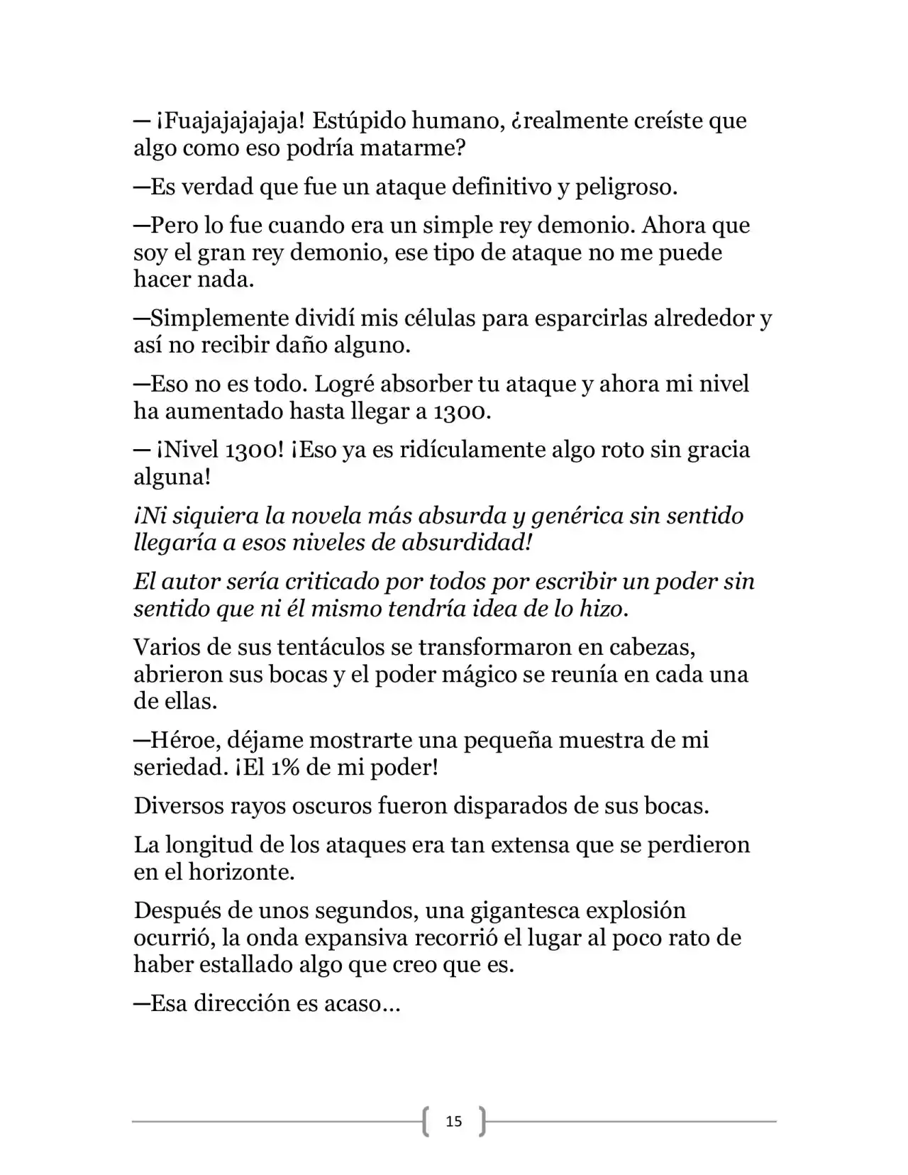 La Heroica Aventura Del Héroe Negro (Novela) - Capítulo 1 - Página 26 - LectorTMOo