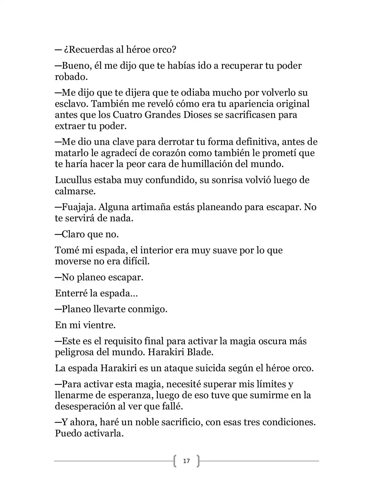 La Heroica Aventura Del Héroe Negro (Novela) - Capítulo 1 - Página 28 - LectorTMOo
