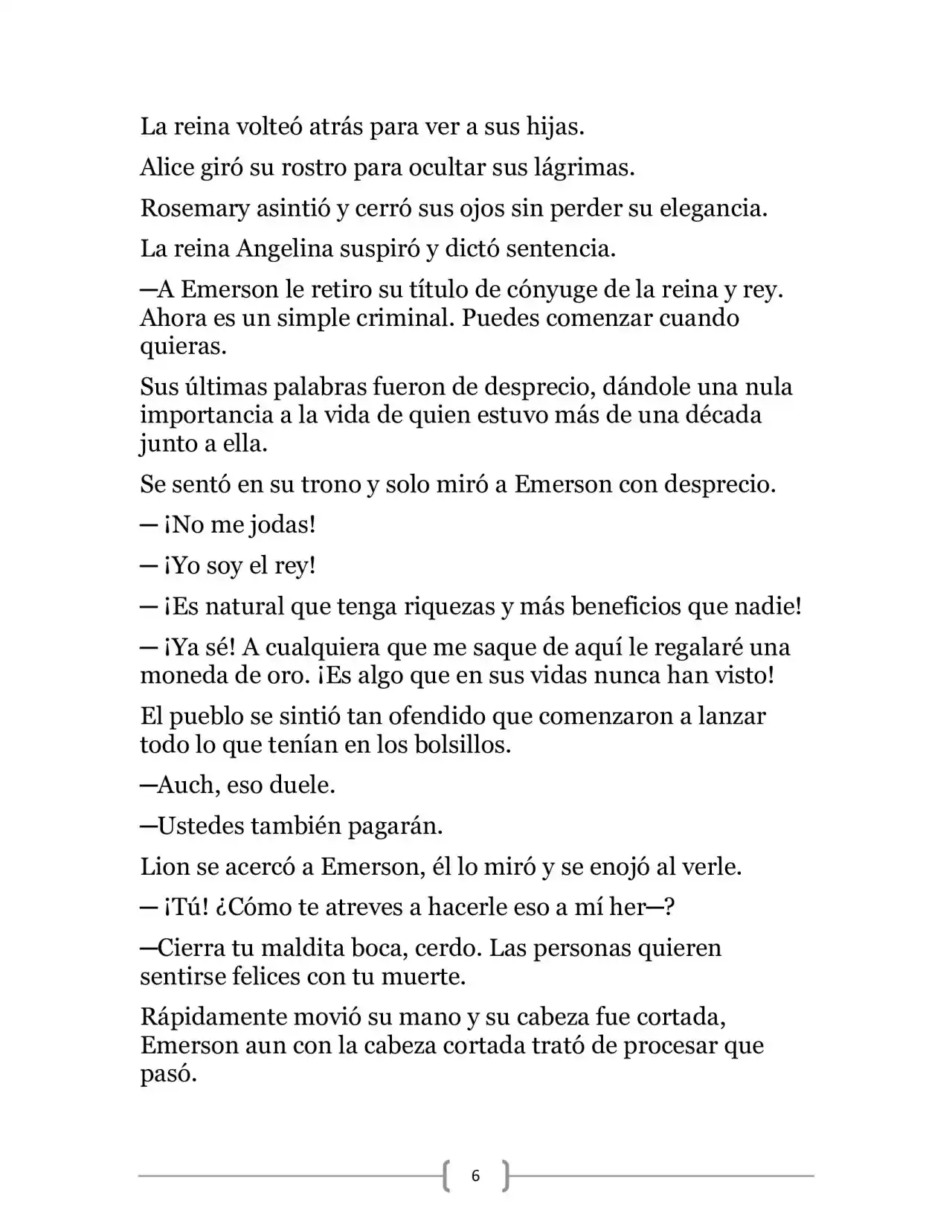 La Heroica Aventura Del Héroe Negro (Novela) - Capítulo 10 - Página 5 - LectorTMOo