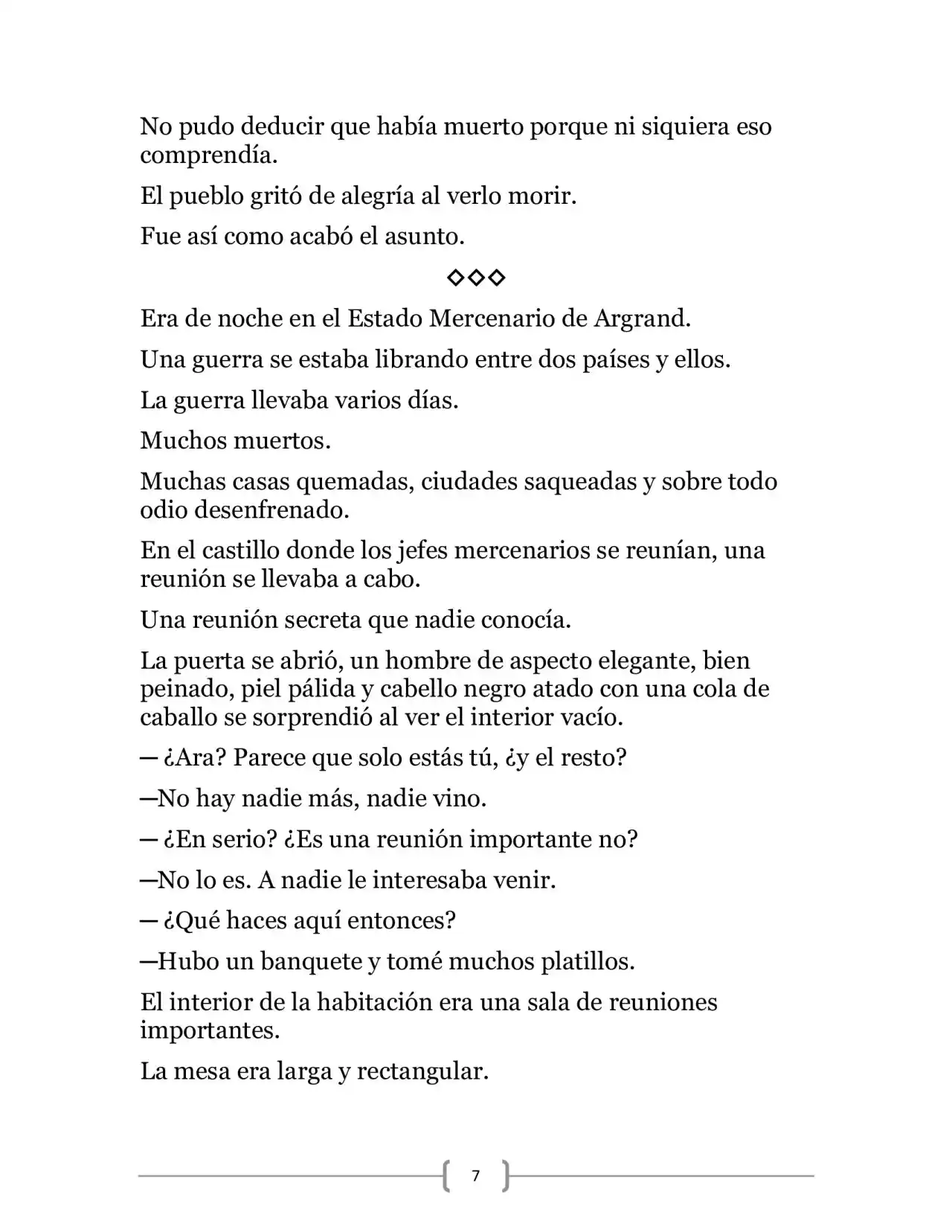 La Heroica Aventura Del Héroe Negro (Novela) - Capítulo 10 - Página 6 - LectorTMOo