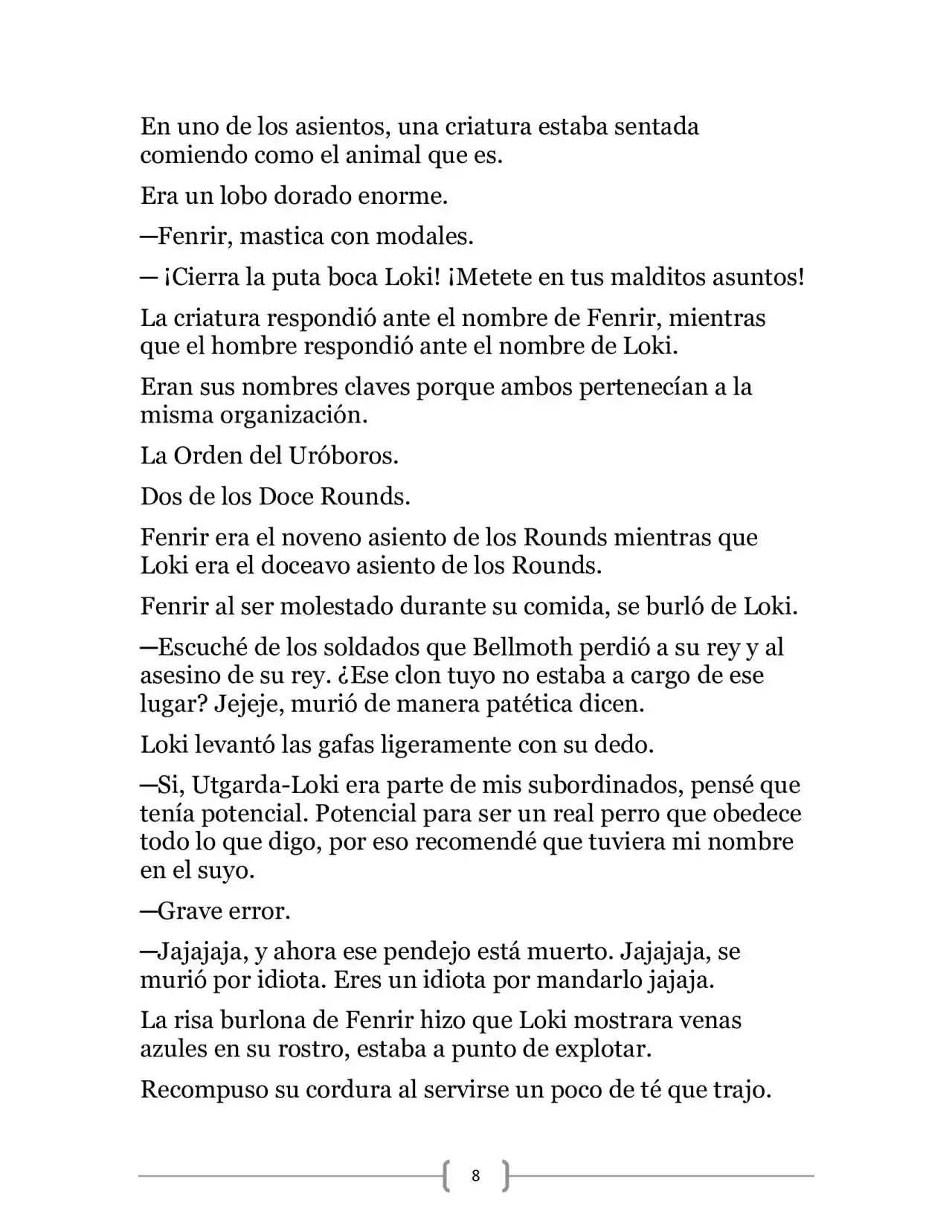 La Heroica Aventura Del Héroe Negro (Novela) - Capítulo 10 - Página 7 - LectorTMOo