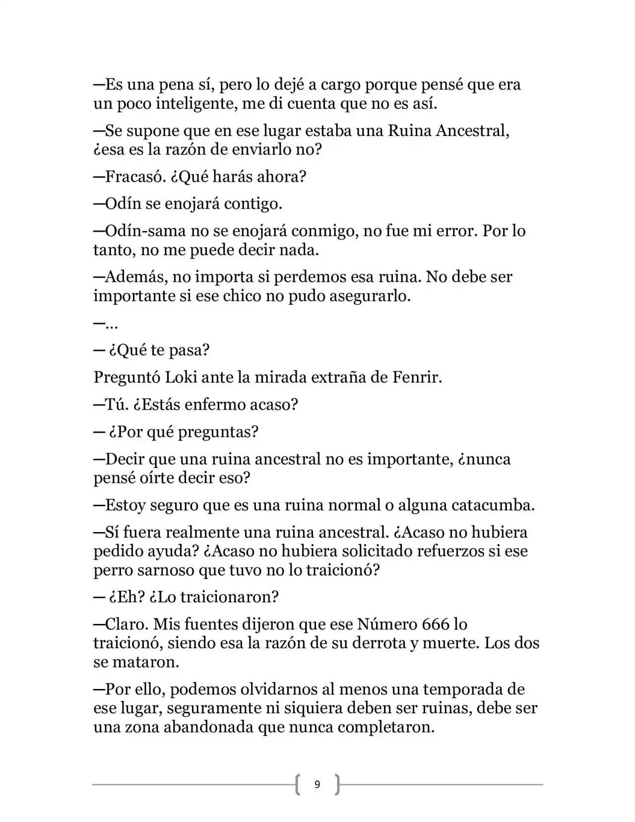 La Heroica Aventura Del Héroe Negro (Novela) - Capítulo 10 - Página 8 - LectorTMOo