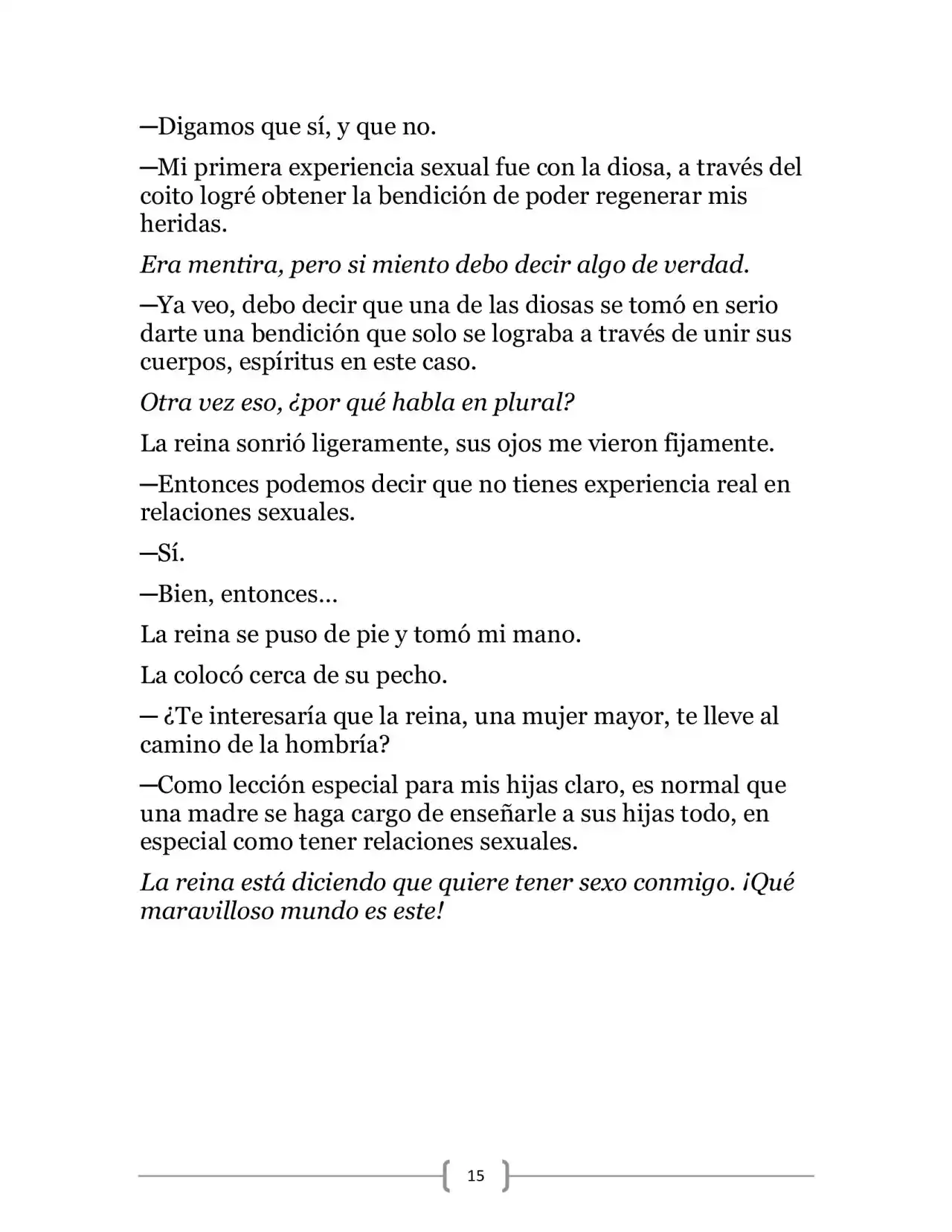 La Heroica Aventura Del Héroe Negro (Novela) - Capítulo 10 - Página 14 - LectorTMOo