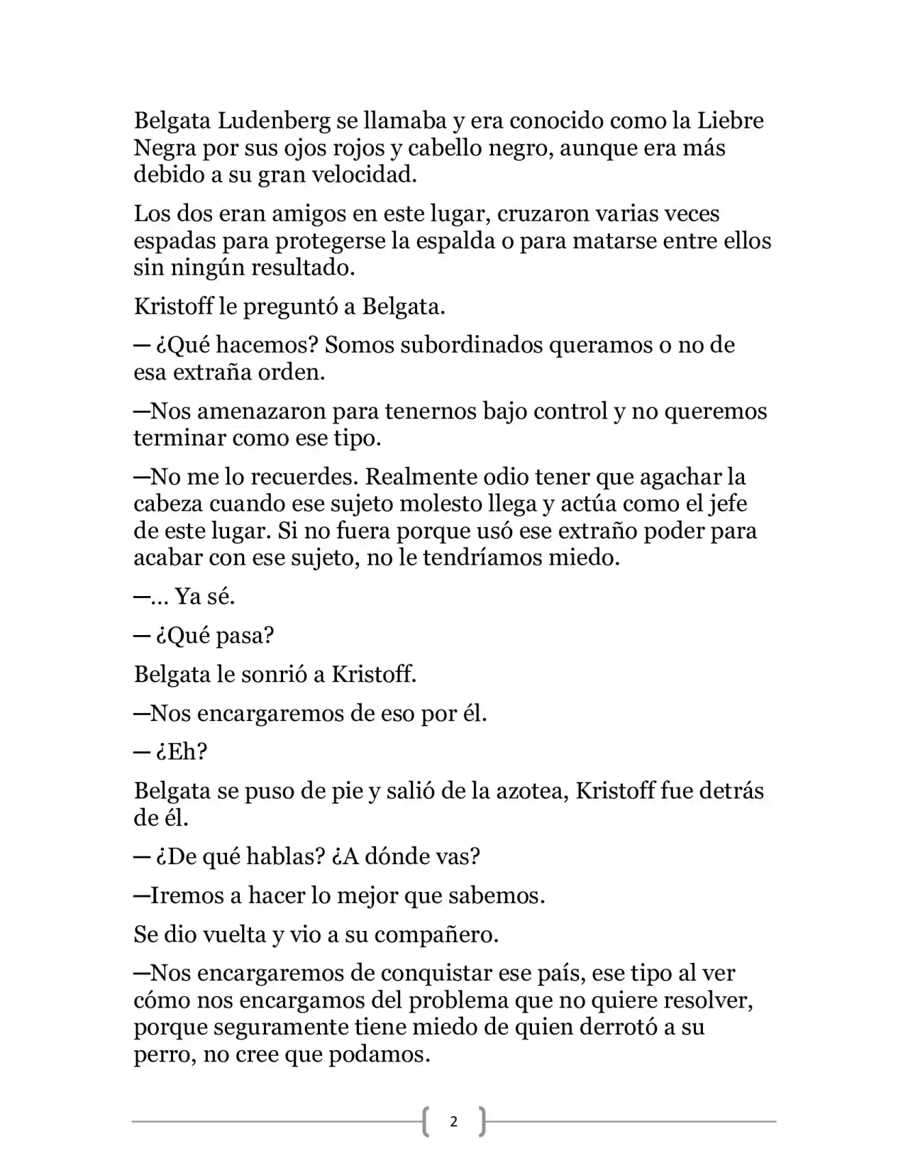 La Heroica Aventura Del Héroe Negro (Novela) - Capítulo 12 - Página 2 - LectorTMOo