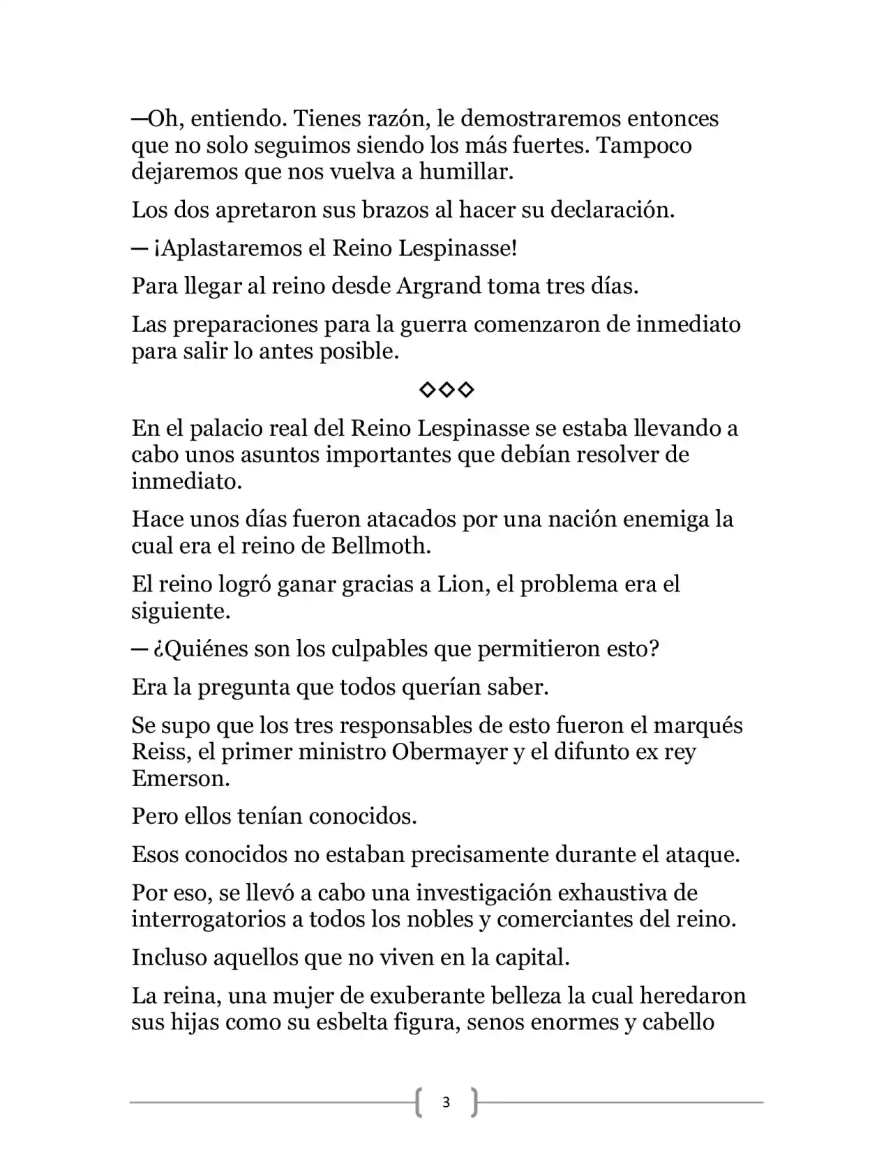 La Heroica Aventura Del Héroe Negro (Novela) - Capítulo 12 - Página 3 - LectorTMOo