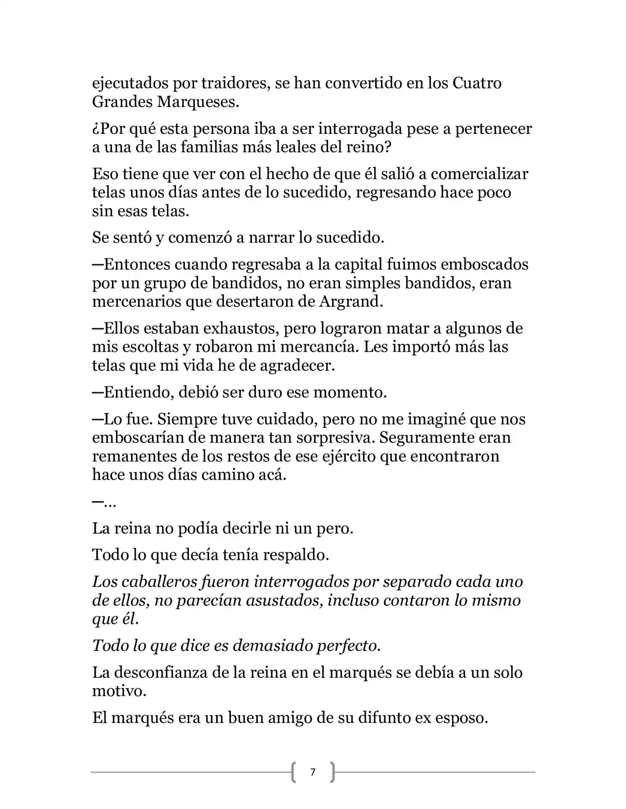 La Heroica Aventura Del Héroe Negro (Novela) - Capítulo 12 - Página 7 - LectorTMOo