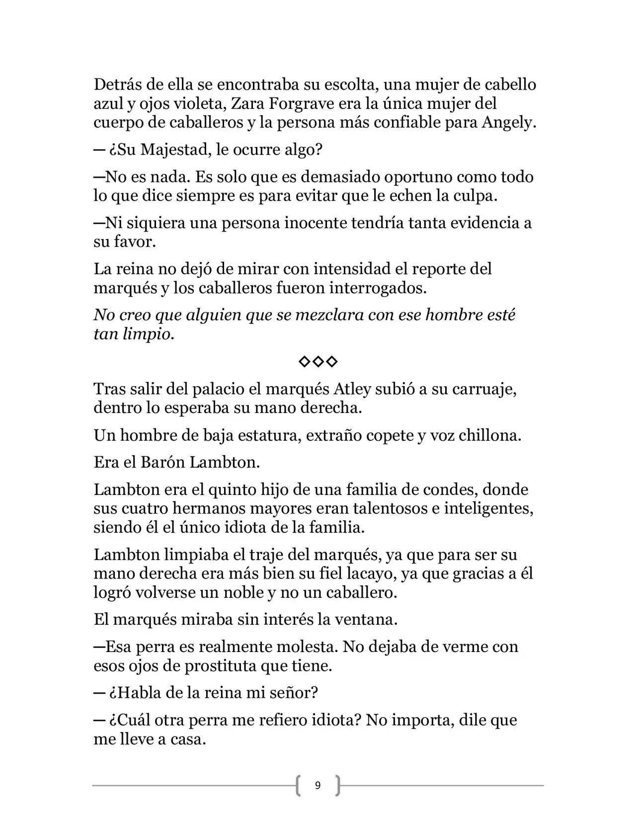 La Heroica Aventura Del Héroe Negro (Novela) - Capítulo 12 - Página 9 - LectorTMOo