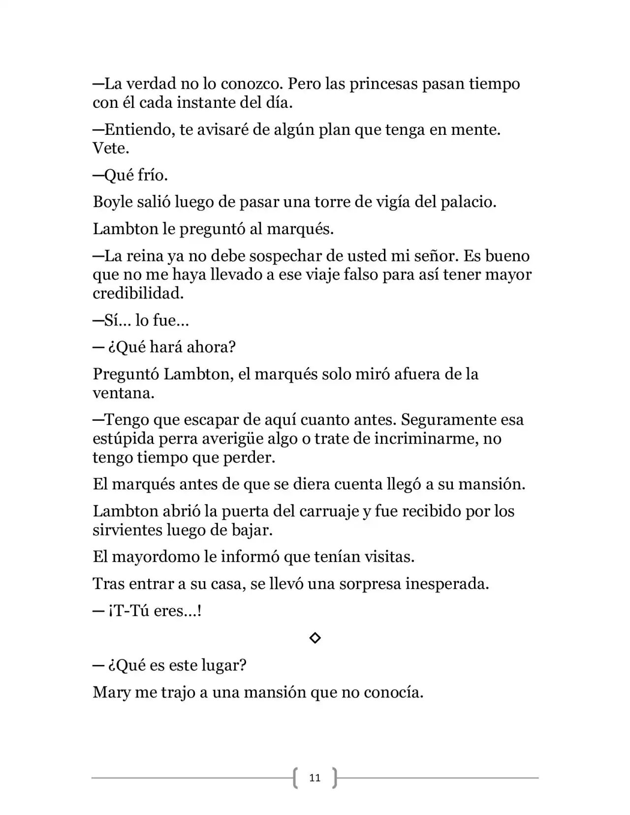La Heroica Aventura Del Héroe Negro (Novela) - Capítulo 12 - Página 11 - LectorTMOo