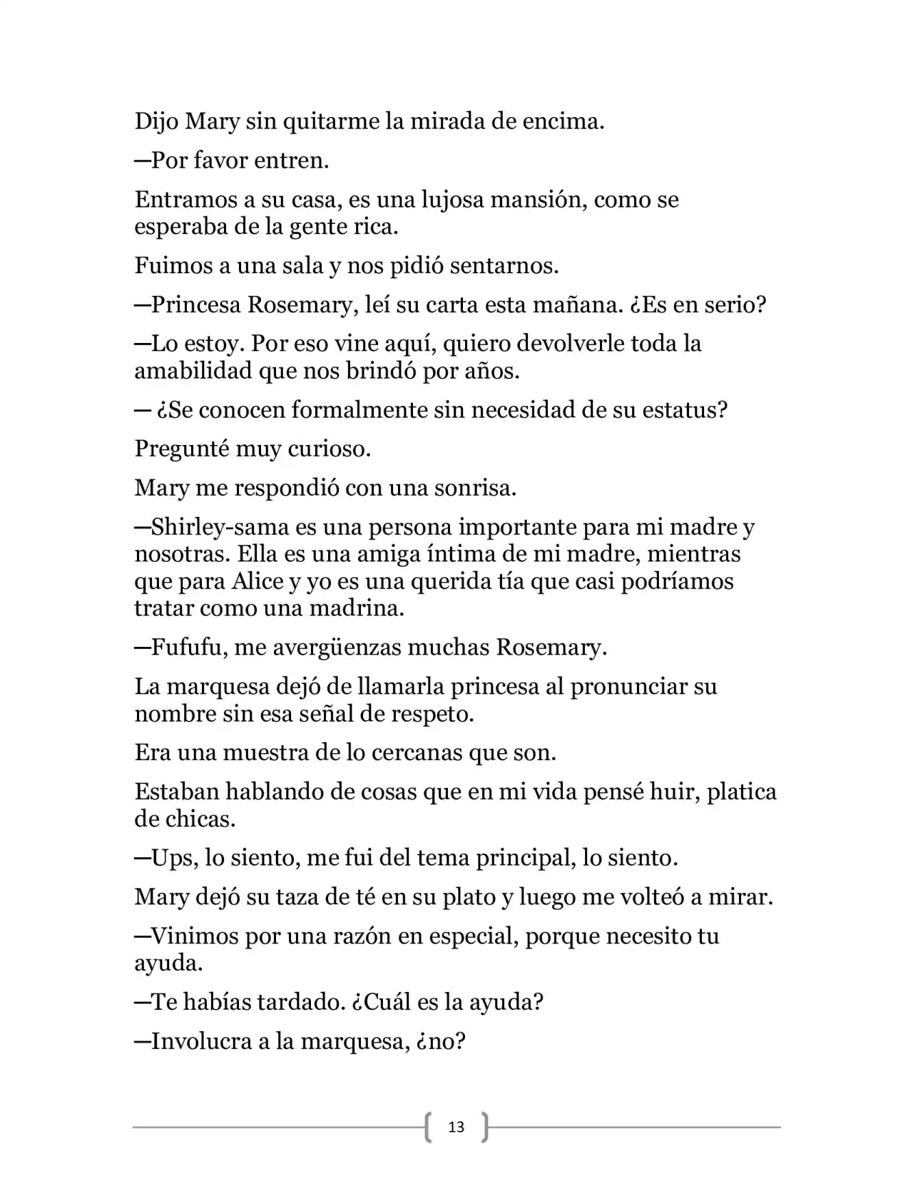La Heroica Aventura Del Héroe Negro (Novela) - Capítulo 12 - Página 13 - LectorTMOo
