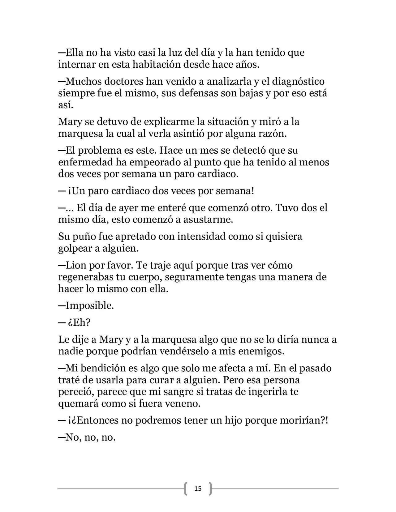 La Heroica Aventura Del Héroe Negro (Novela) - Capítulo 12 - Página 15 - LectorTMOo