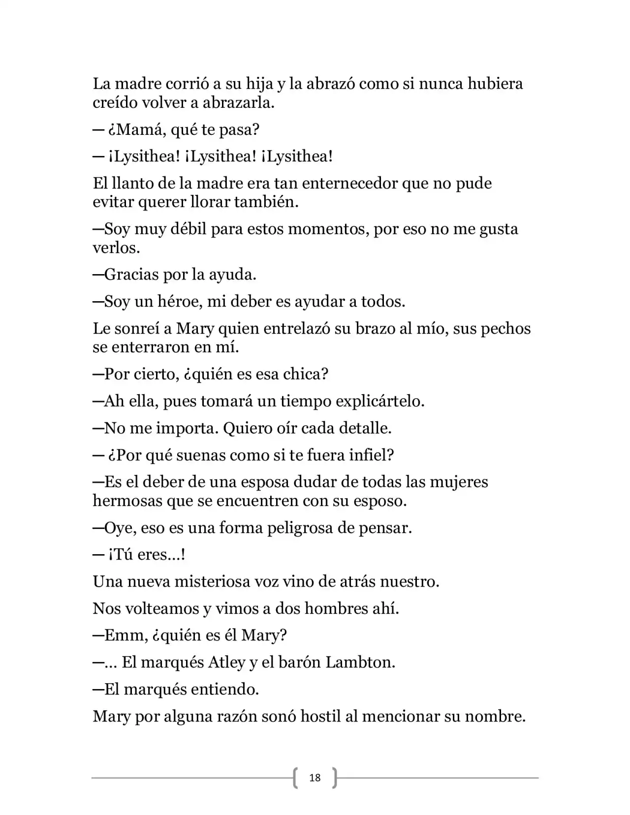 La Heroica Aventura Del Héroe Negro (Novela) - Capítulo 12 - Página 18 - LectorTMOo
