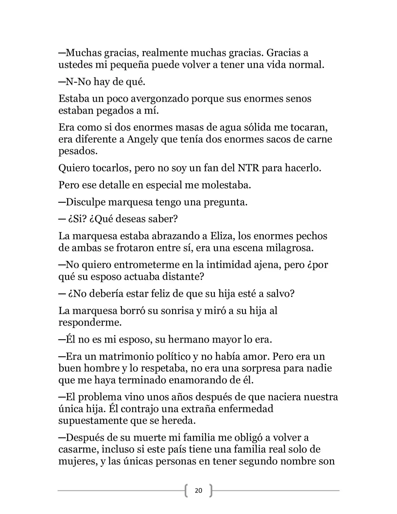 La Heroica Aventura Del Héroe Negro (Novela) - Capítulo 12 - Página 20 - LectorTMOo