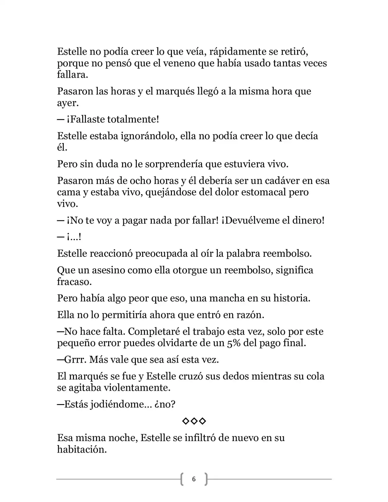 La Heroica Aventura Del Héroe Negro (Novela) - Capítulo 13 - Página 6 - LectorTMOo