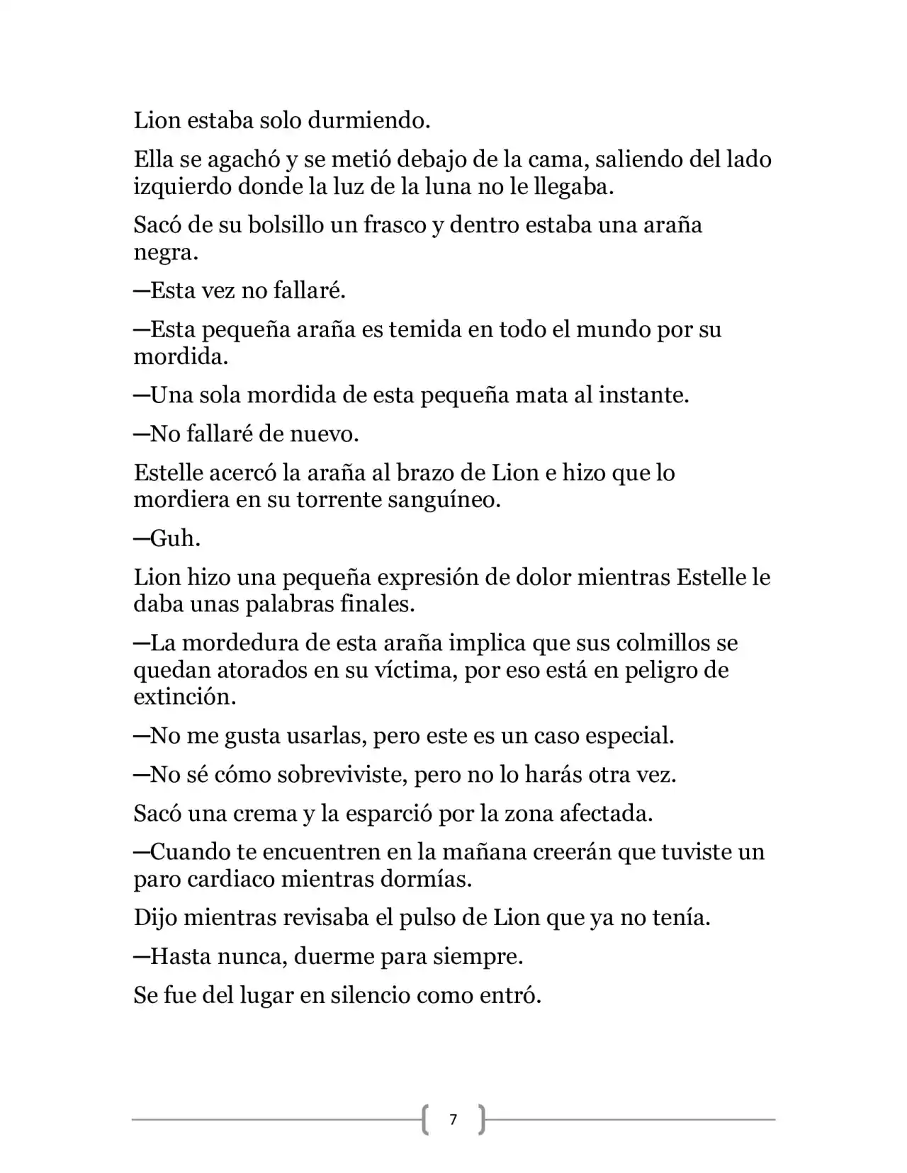 La Heroica Aventura Del Héroe Negro (Novela) - Capítulo 13 - Página 7 - LectorTMOo