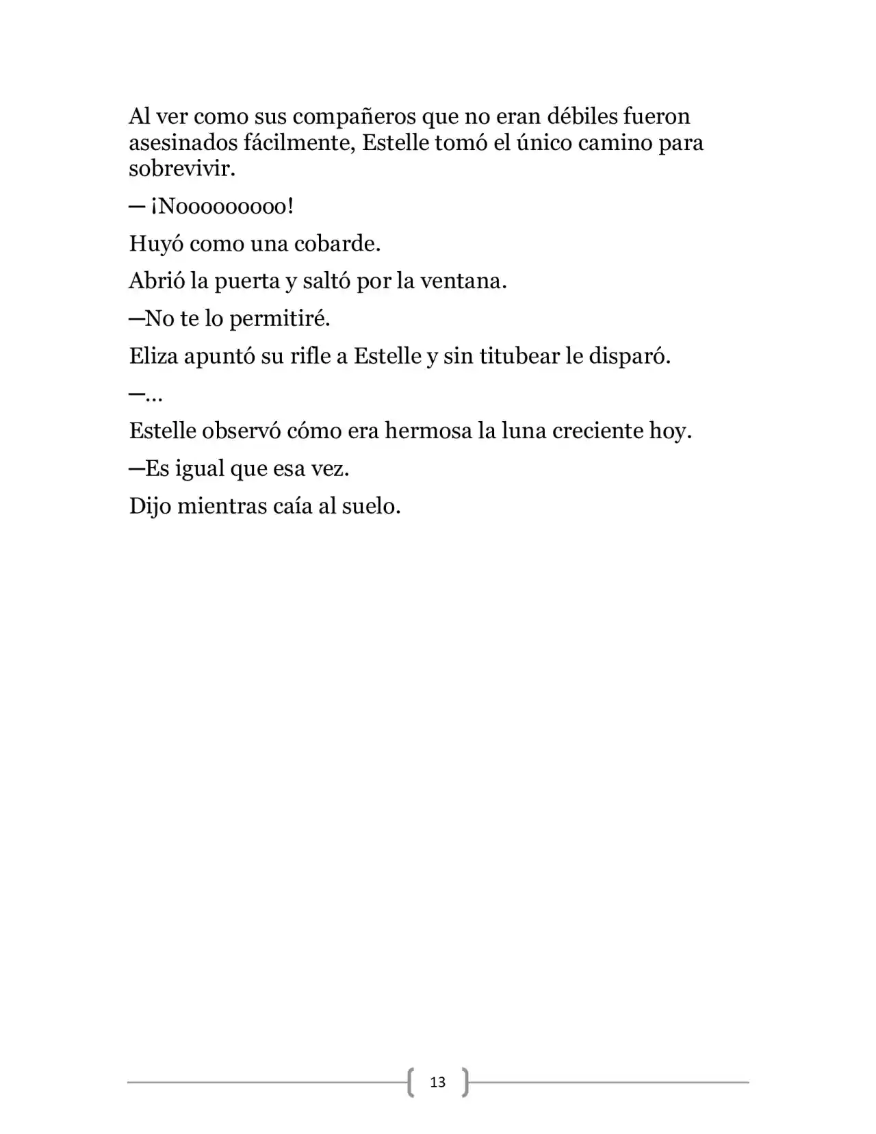 La Heroica Aventura Del Héroe Negro (Novela) - Capítulo 13 - Página 13 - LectorTMOo