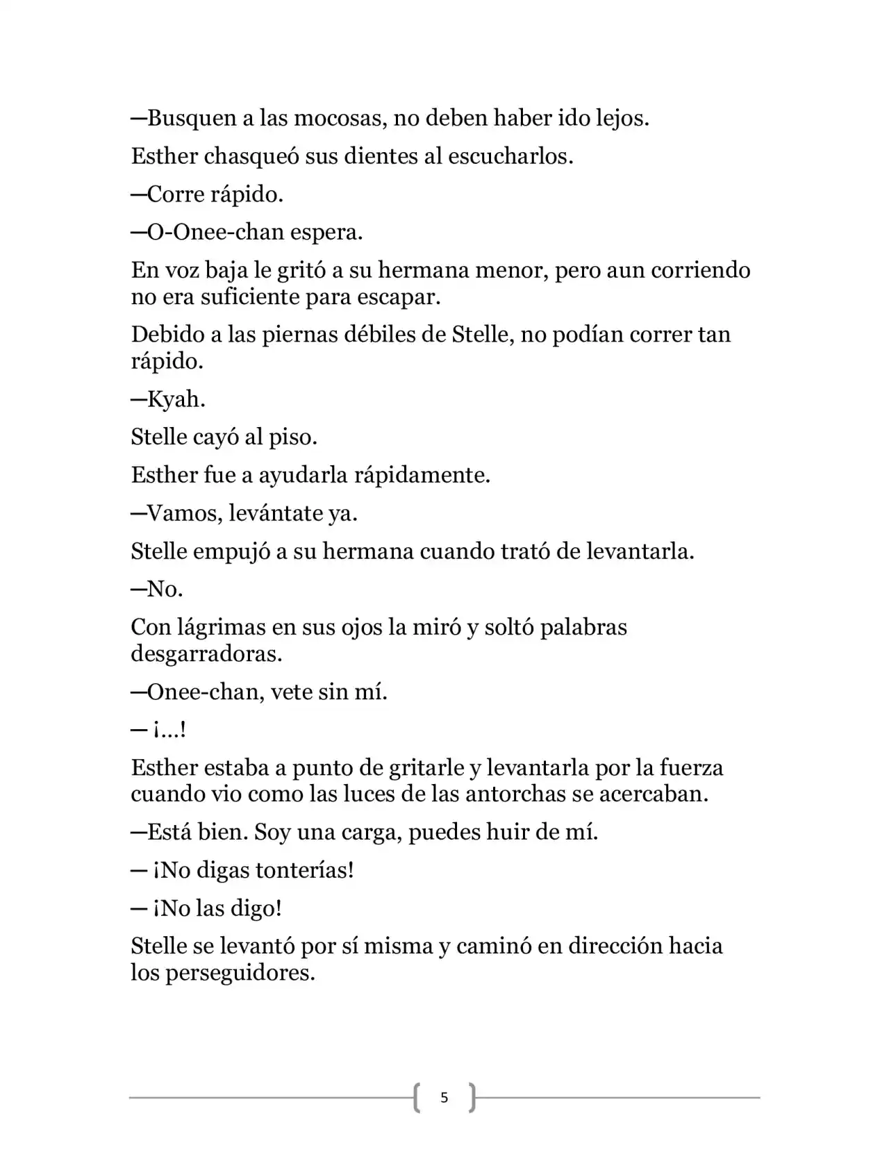 La Heroica Aventura Del Héroe Negro (Novela) - Capítulo 14 - Página 5 - LectorTMOo