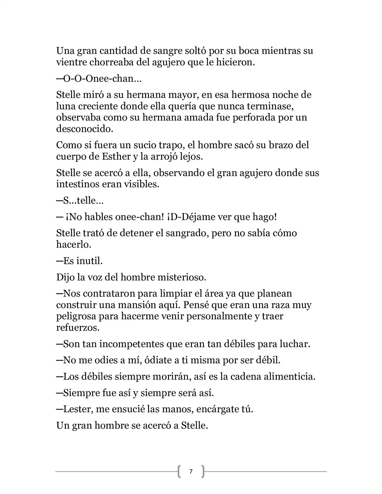 La Heroica Aventura Del Héroe Negro (Novela) - Capítulo 14 - Página 7 - LectorTMOo