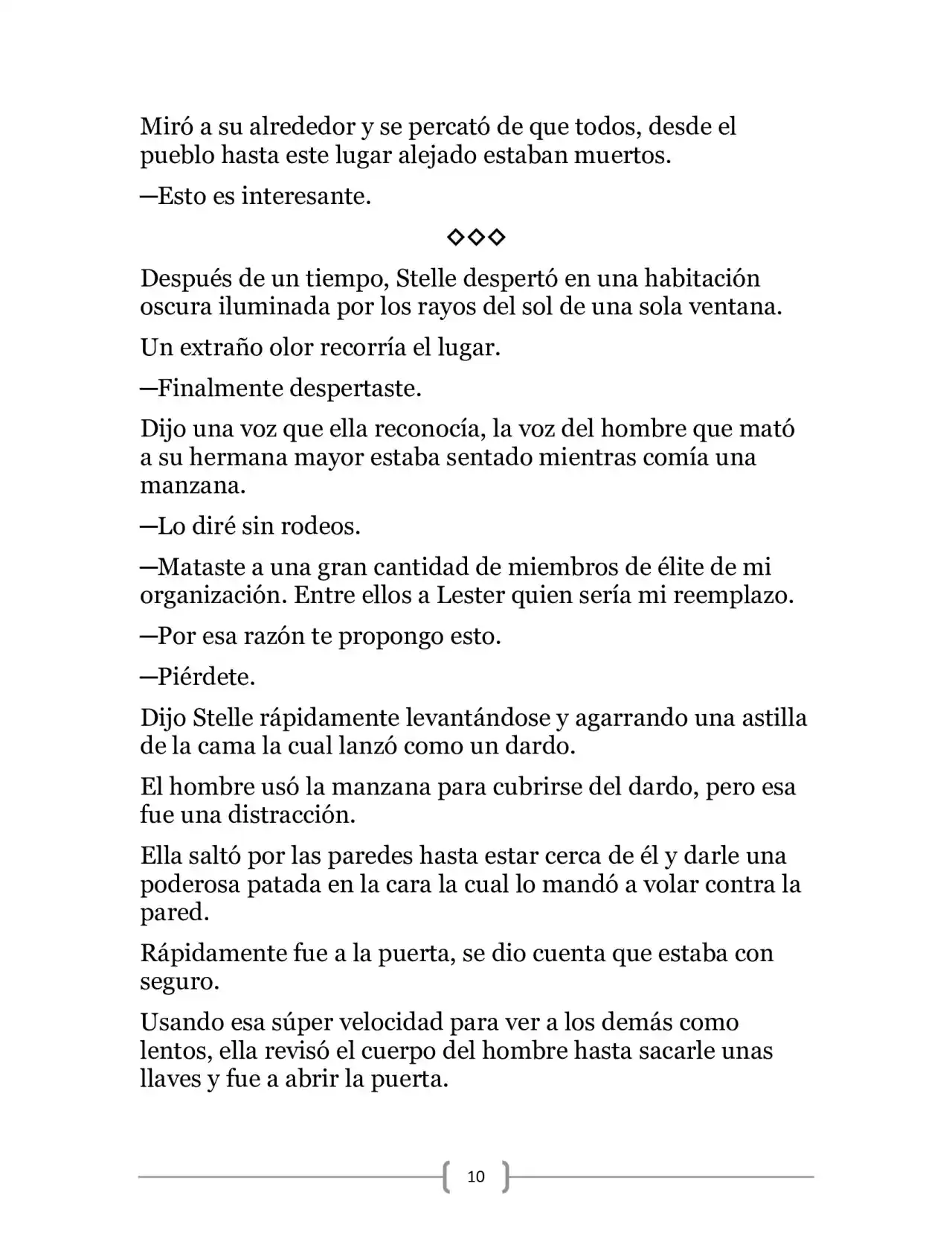 La Heroica Aventura Del Héroe Negro (Novela) - Capítulo 14 - Página 10 - LectorTMOo