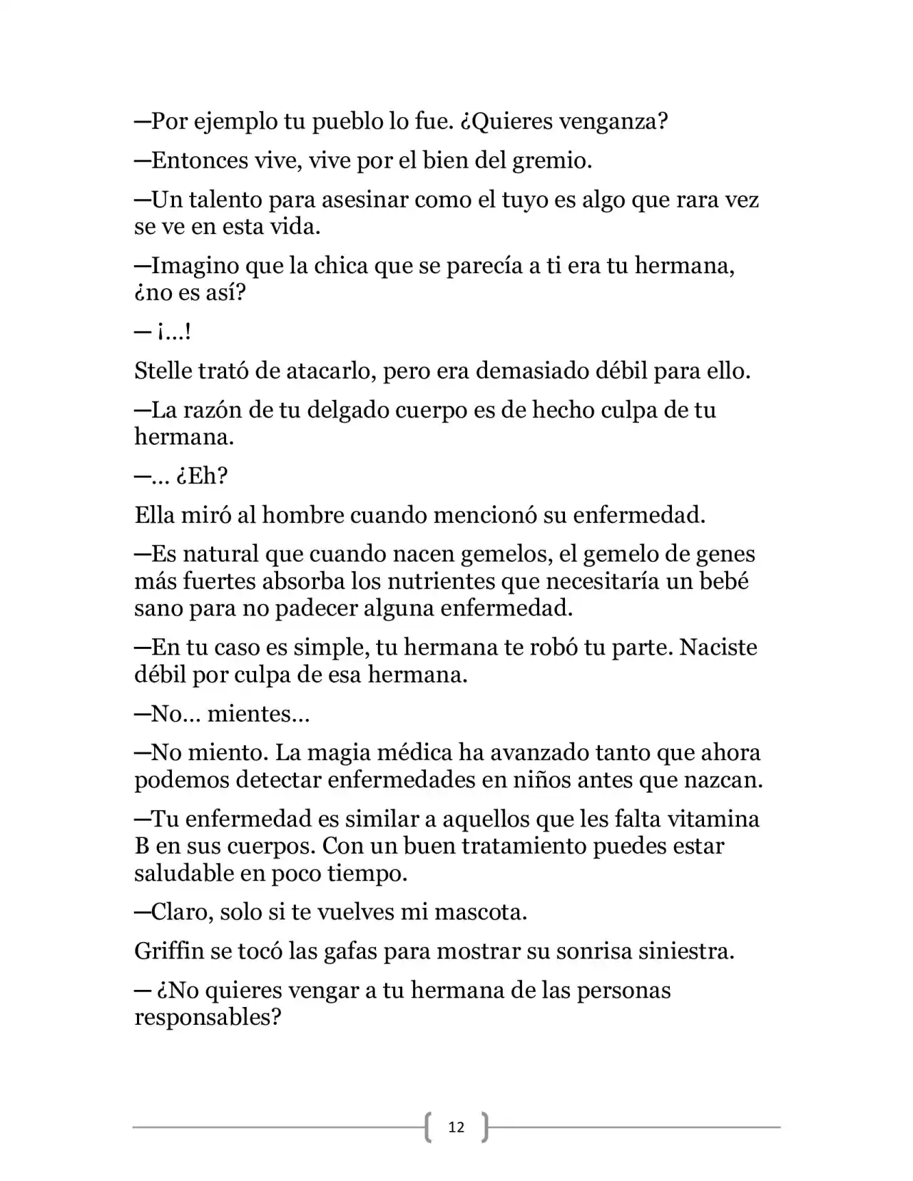 La Heroica Aventura Del Héroe Negro (Novela) - Capítulo 14 - Página 12 - LectorTMOo