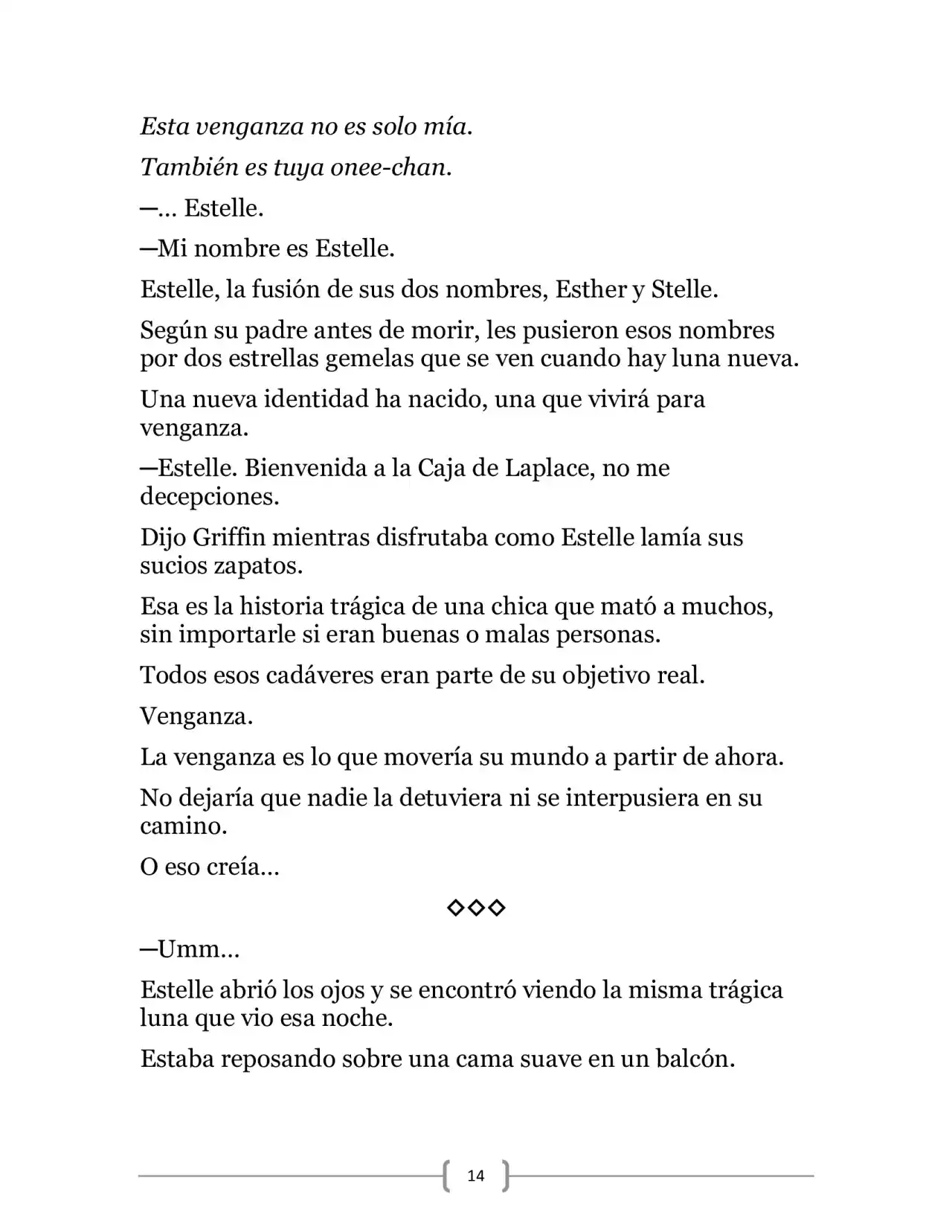 La Heroica Aventura Del Héroe Negro (Novela) - Capítulo 14 - Página 14 - LectorTMOo