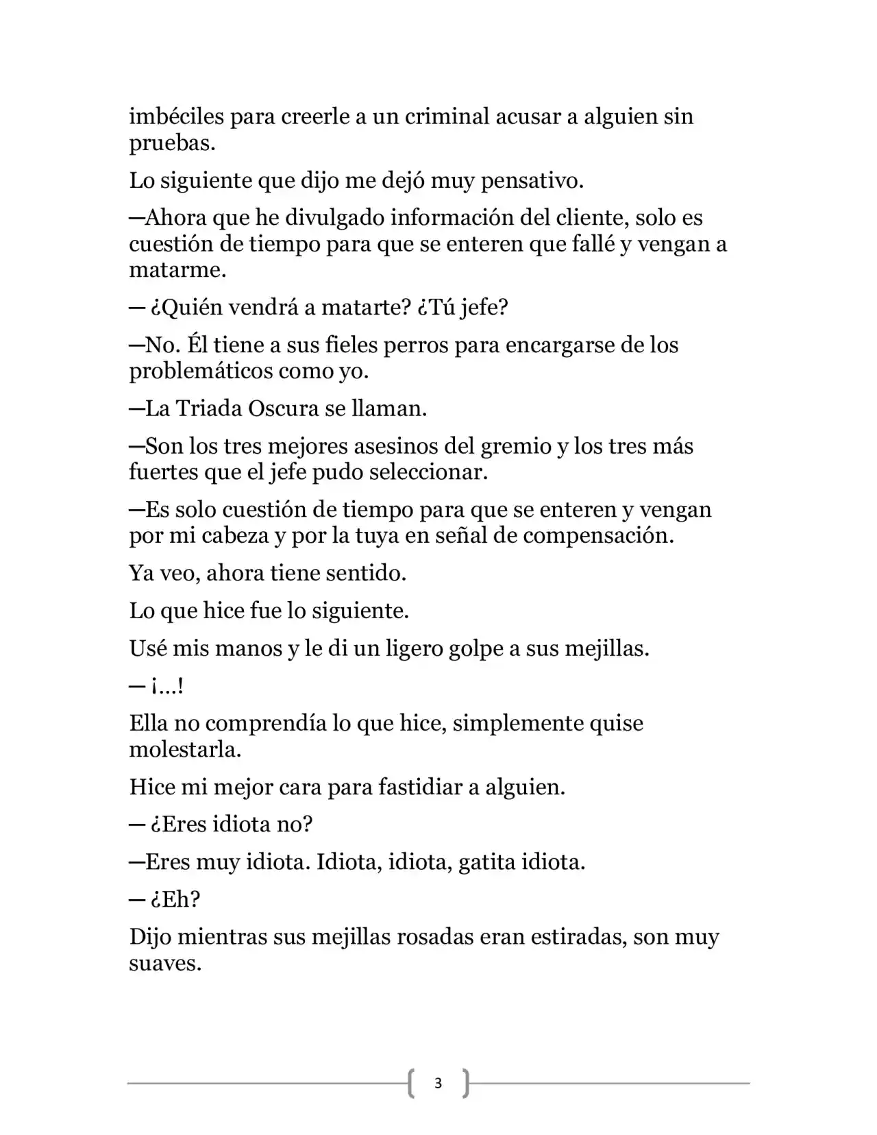 La Heroica Aventura Del Héroe Negro (Novela) - Capítulo 15 - Página 3 - LectorTMOo