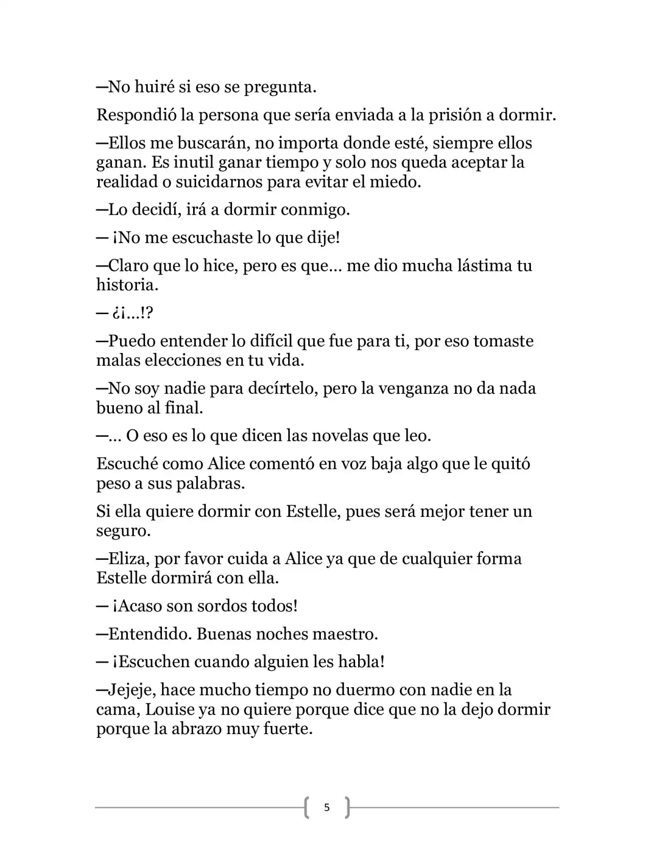 La Heroica Aventura Del Héroe Negro (Novela) - Capítulo 15 - Página 5 - LectorTMOo