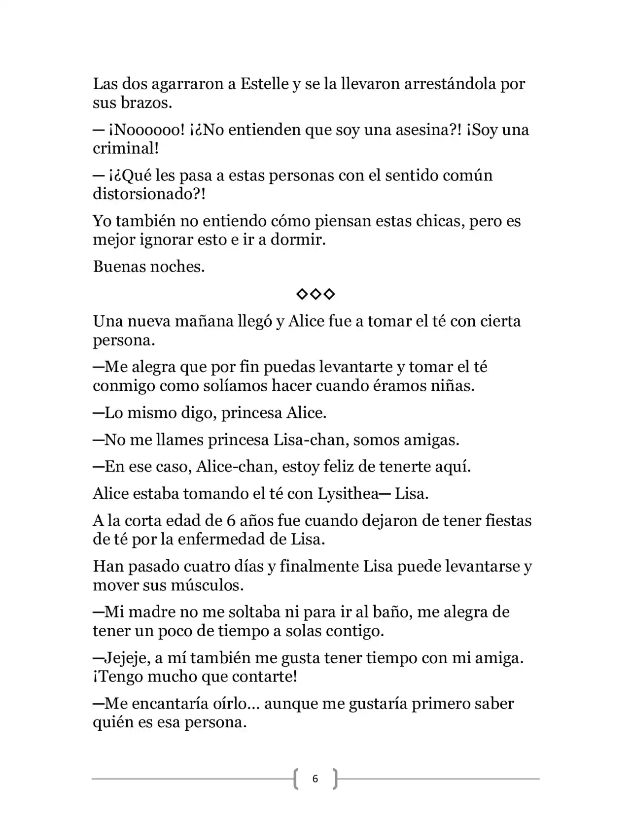 La Heroica Aventura Del Héroe Negro (Novela) - Capítulo 15 - Página 6 - LectorTMOo