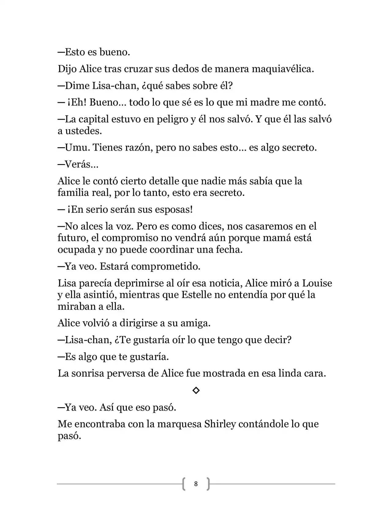 La Heroica Aventura Del Héroe Negro (Novela) - Capítulo 15 - Página 8 - LectorTMOo