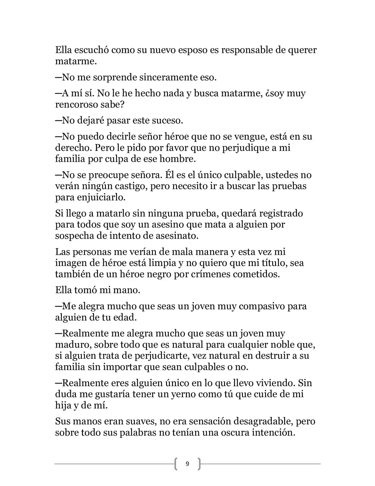 La Heroica Aventura Del Héroe Negro (Novela) - Capítulo 15 - Página 9 - LectorTMOo