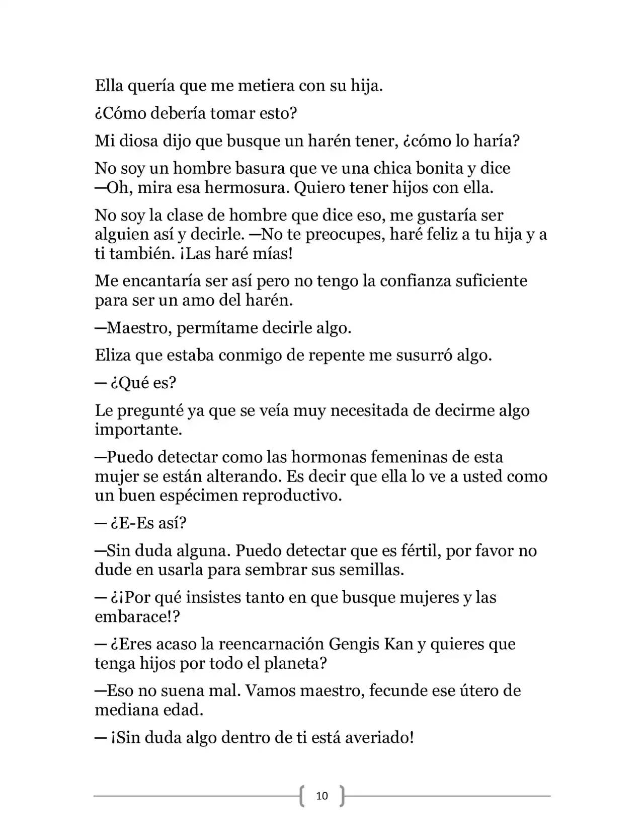 La Heroica Aventura Del Héroe Negro (Novela) - Capítulo 15 - Página 10 - LectorTMOo