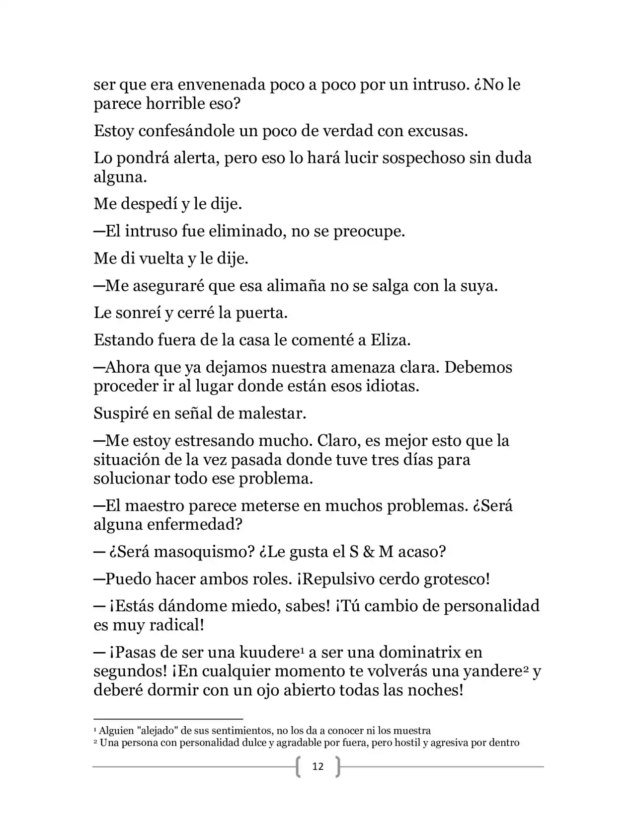 La Heroica Aventura Del Héroe Negro (Novela) - Capítulo 15 - Página 12 - LectorTMOo