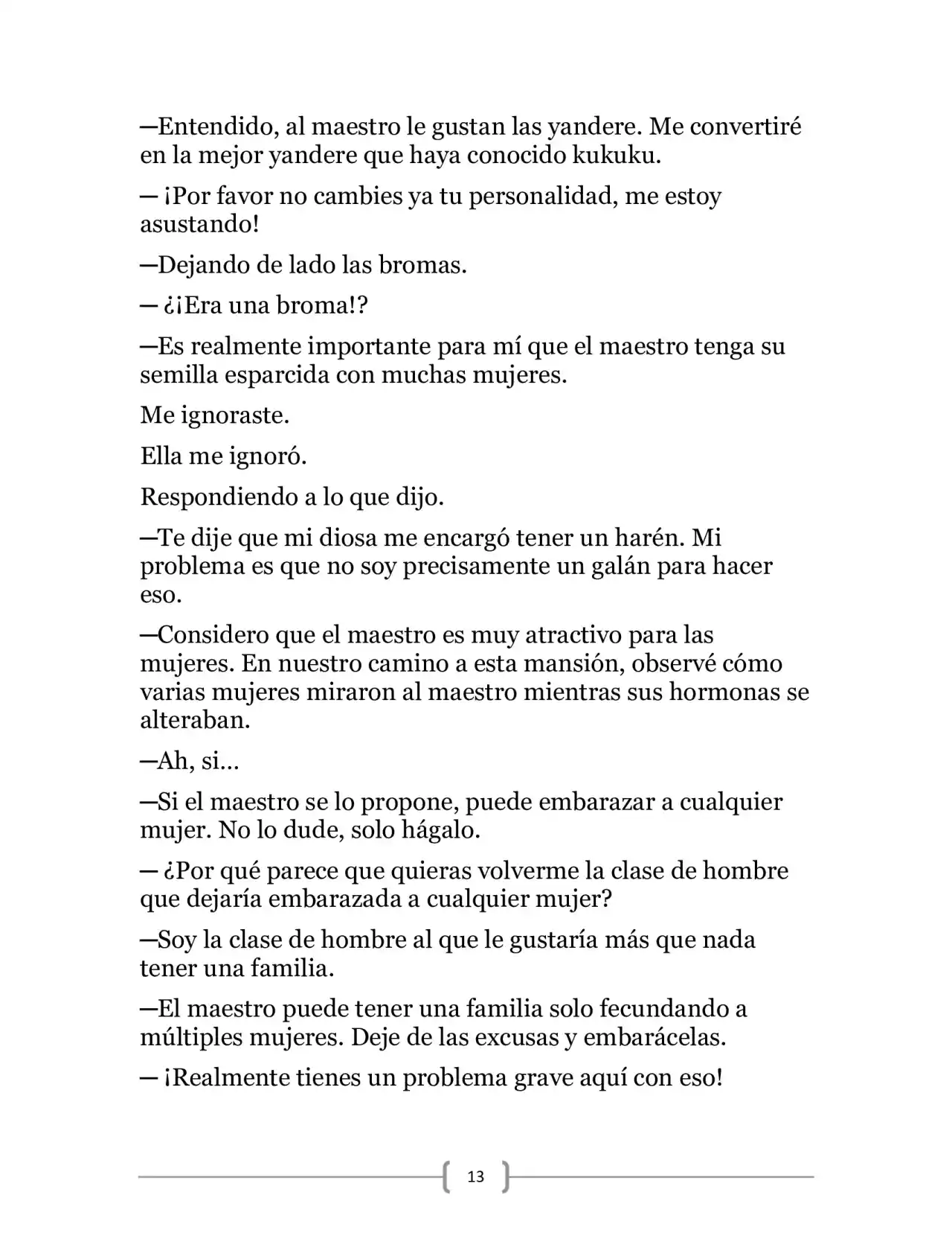 La Heroica Aventura Del Héroe Negro (Novela) - Capítulo 15 - Página 13 - LectorTMOo