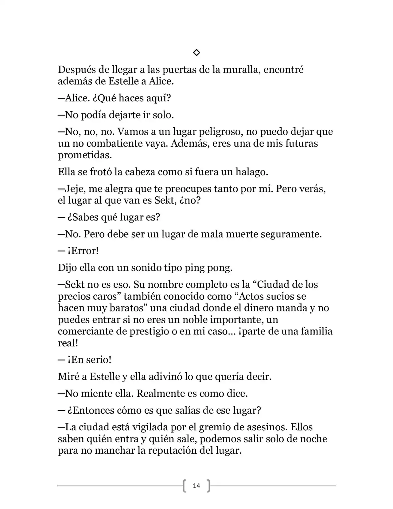 La Heroica Aventura Del Héroe Negro (Novela) - Capítulo 15 - Página 14 - LectorTMOo