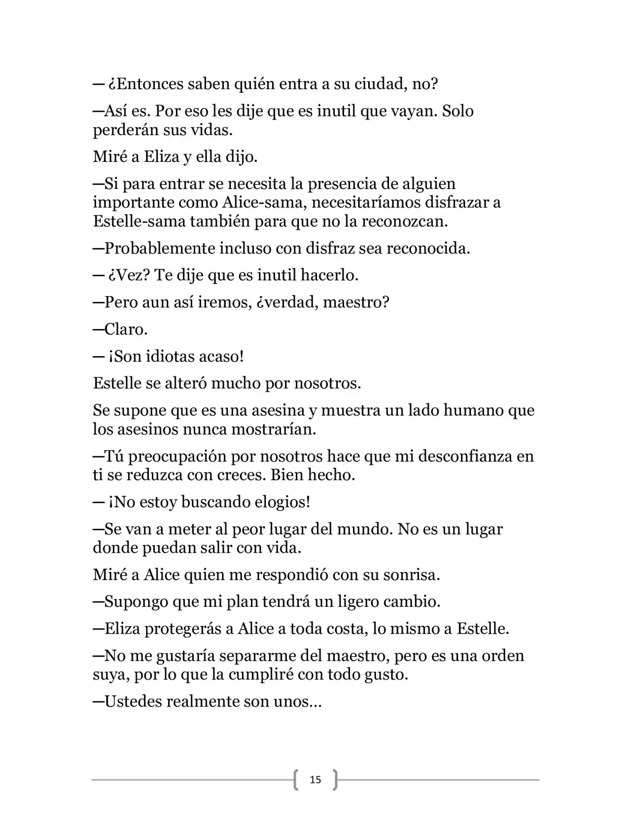 La Heroica Aventura Del Héroe Negro (Novela) - Capítulo 15 - Página 15 - LectorTMOo