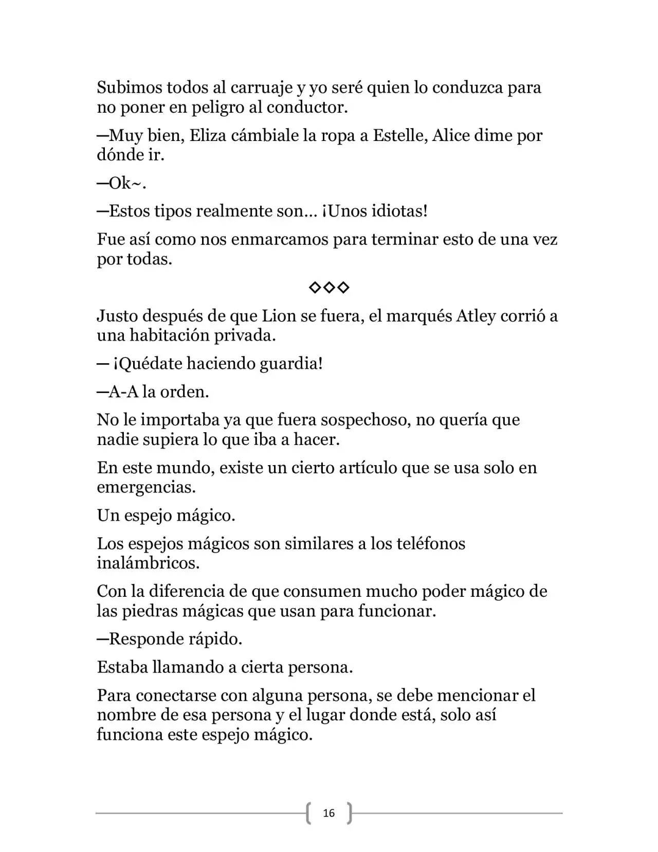 La Heroica Aventura Del Héroe Negro (Novela) - Capítulo 15 - Página 16 - LectorTMOo