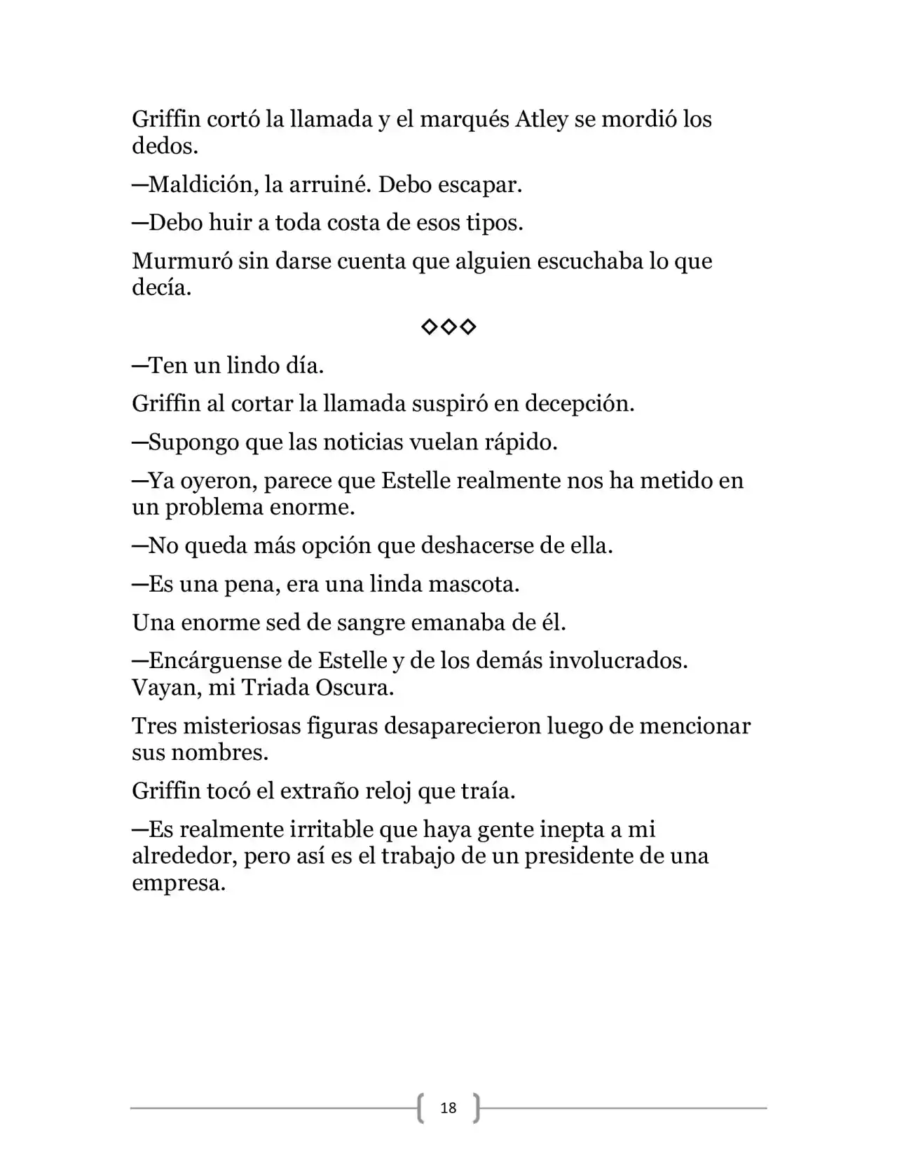La Heroica Aventura Del Héroe Negro (Novela) - Capítulo 15 - Página 18 - LectorTMOo