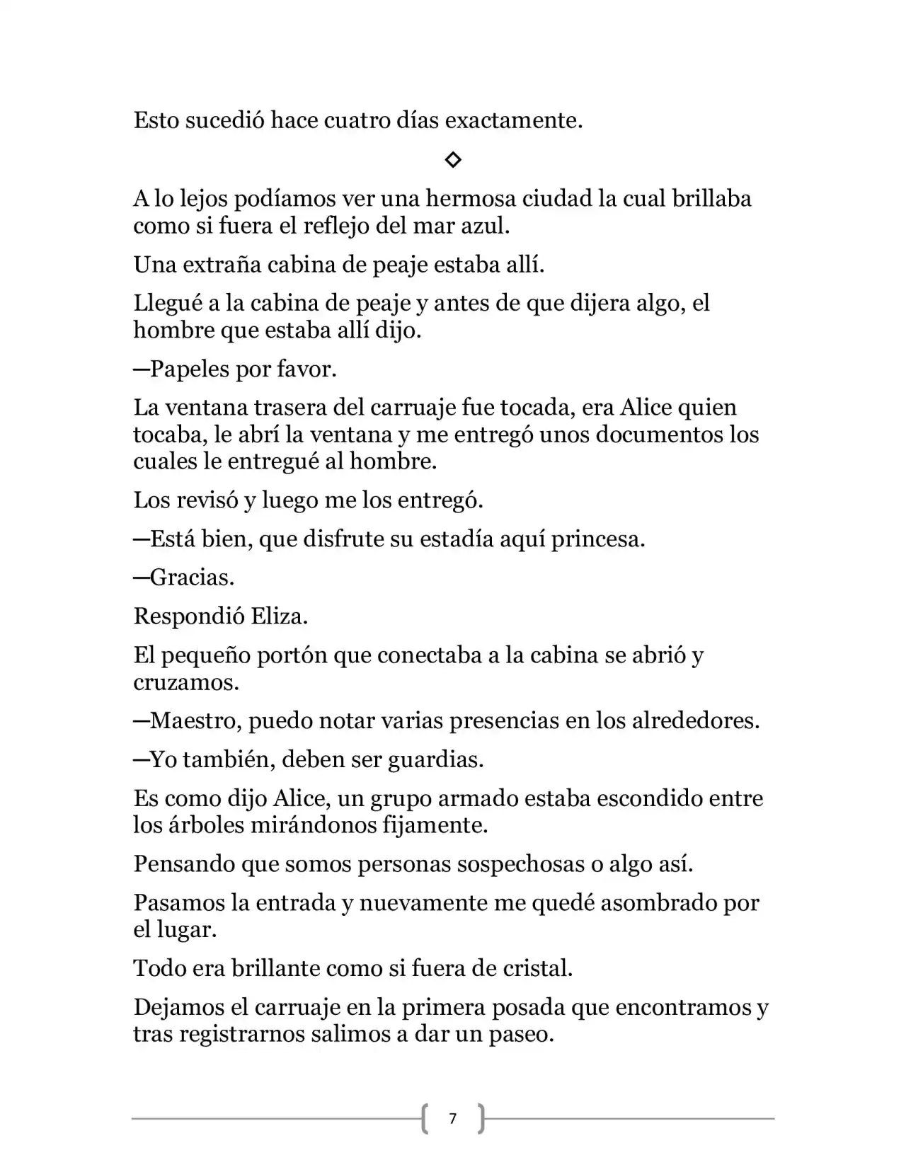 La Heroica Aventura Del Héroe Negro (Novela) - Capítulo 16 - Página 7 - LectorTMOo