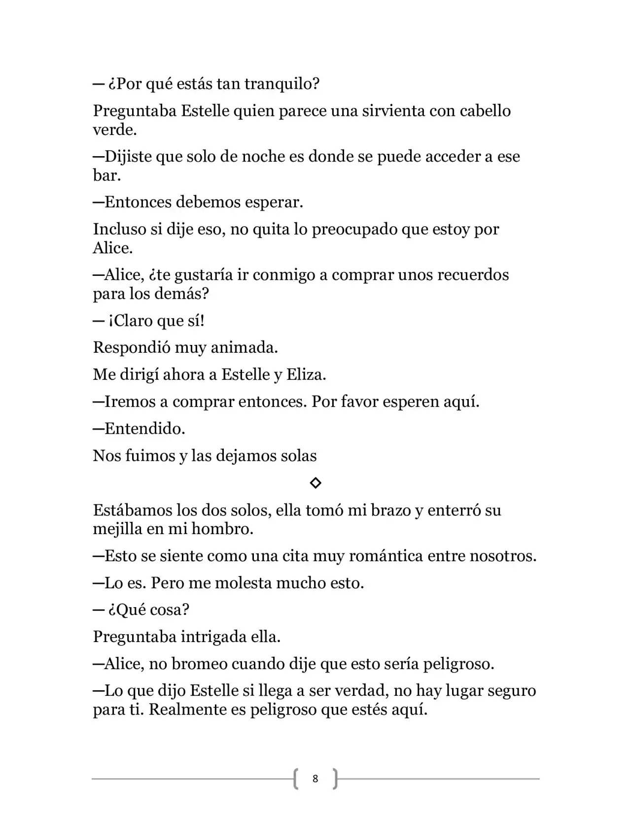 La Heroica Aventura Del Héroe Negro (Novela) - Capítulo 16 - Página 8 - LectorTMOo