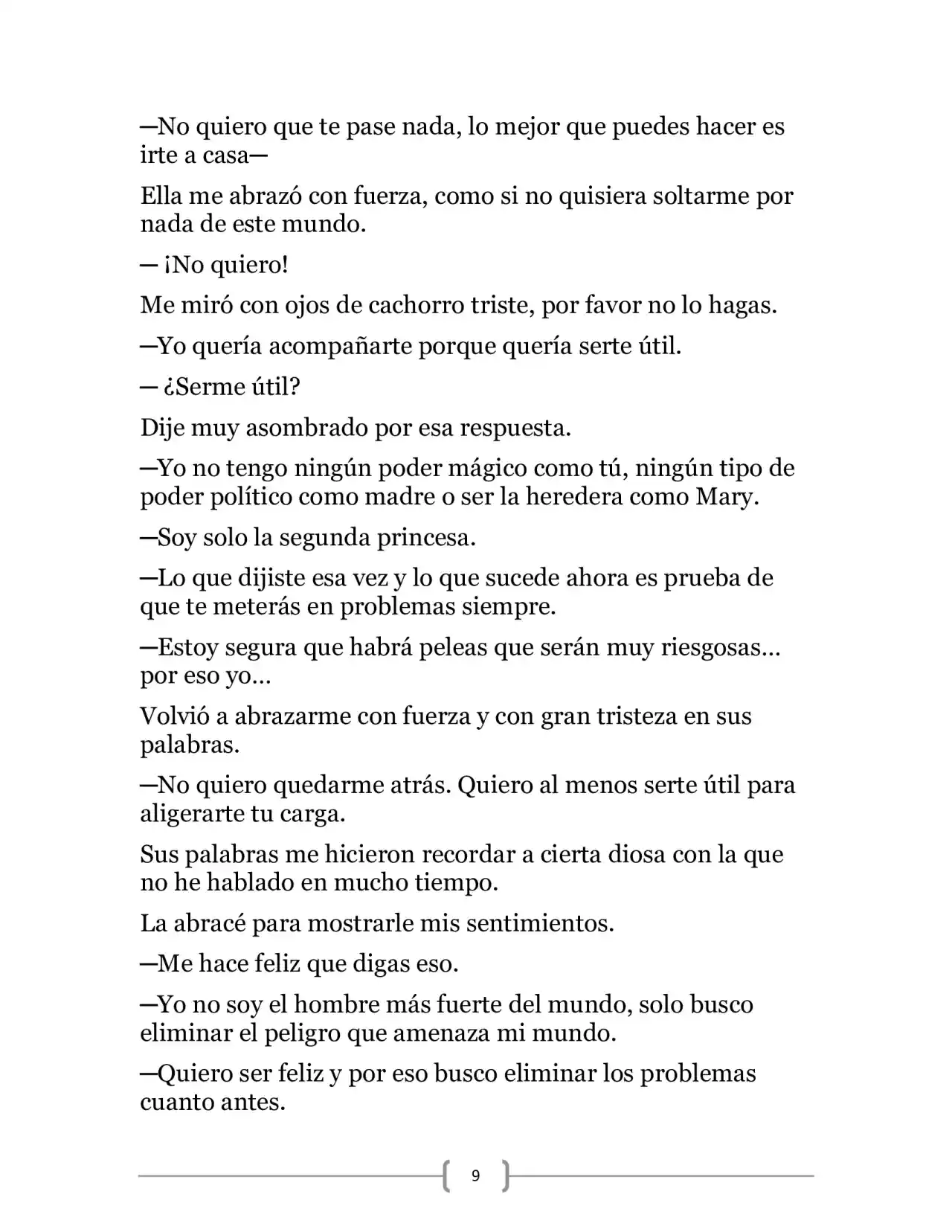 La Heroica Aventura Del Héroe Negro (Novela) - Capítulo 16 - Página 9 - LectorTMOo